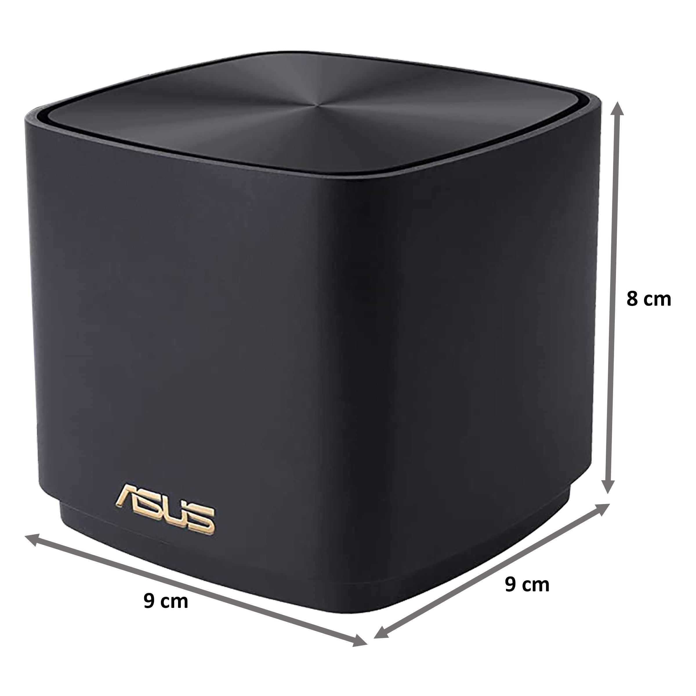 ASUS Dual Band Pack of 2 WiFi Home Mesh System (Ai Protection, ZenWi-Fi AX Mini XD4, Black)_2