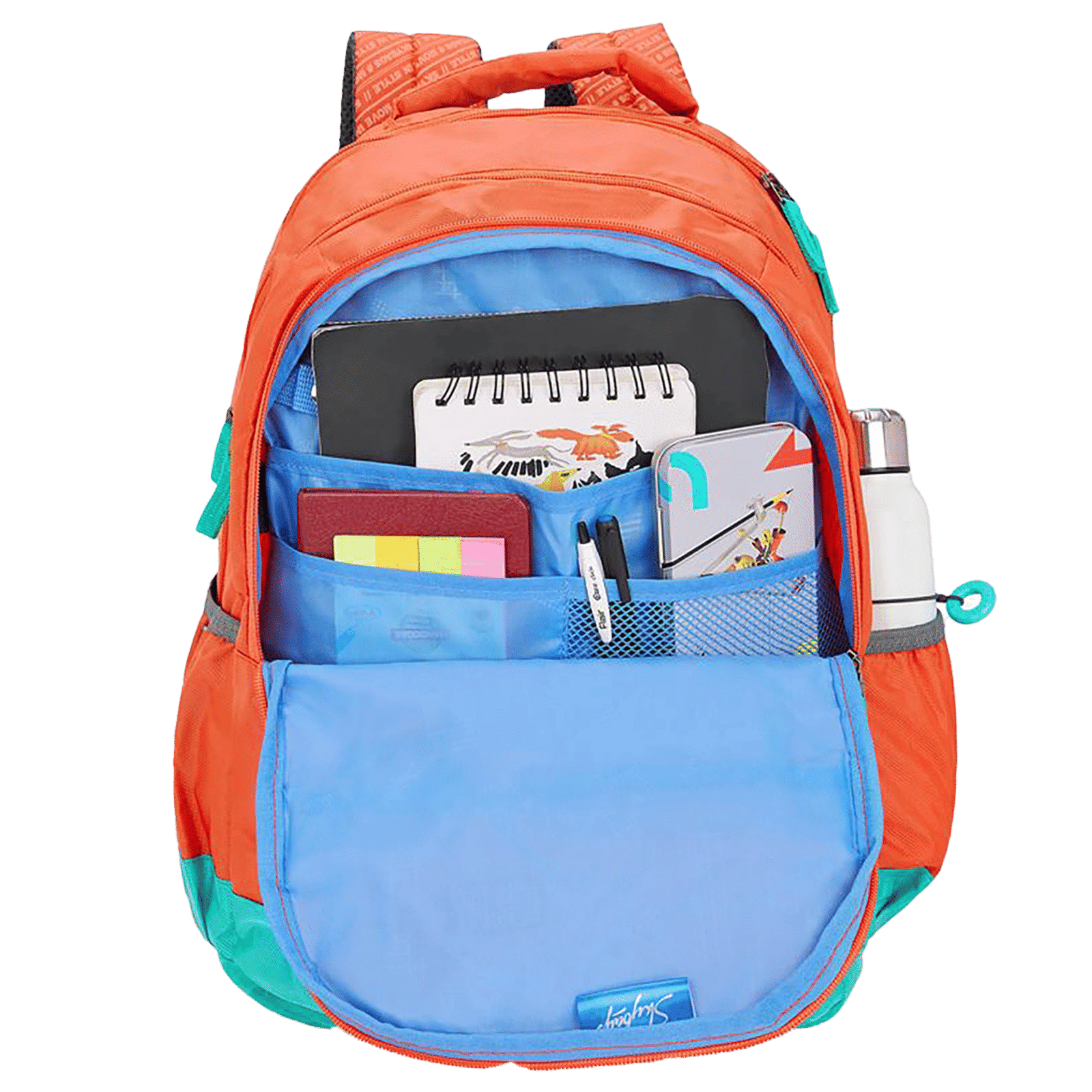 Sky Bags Astro Nxt 8 34 Litres Mini Gucci Backpack (Rain Cover, BPASN8PCOR, Coral)_4