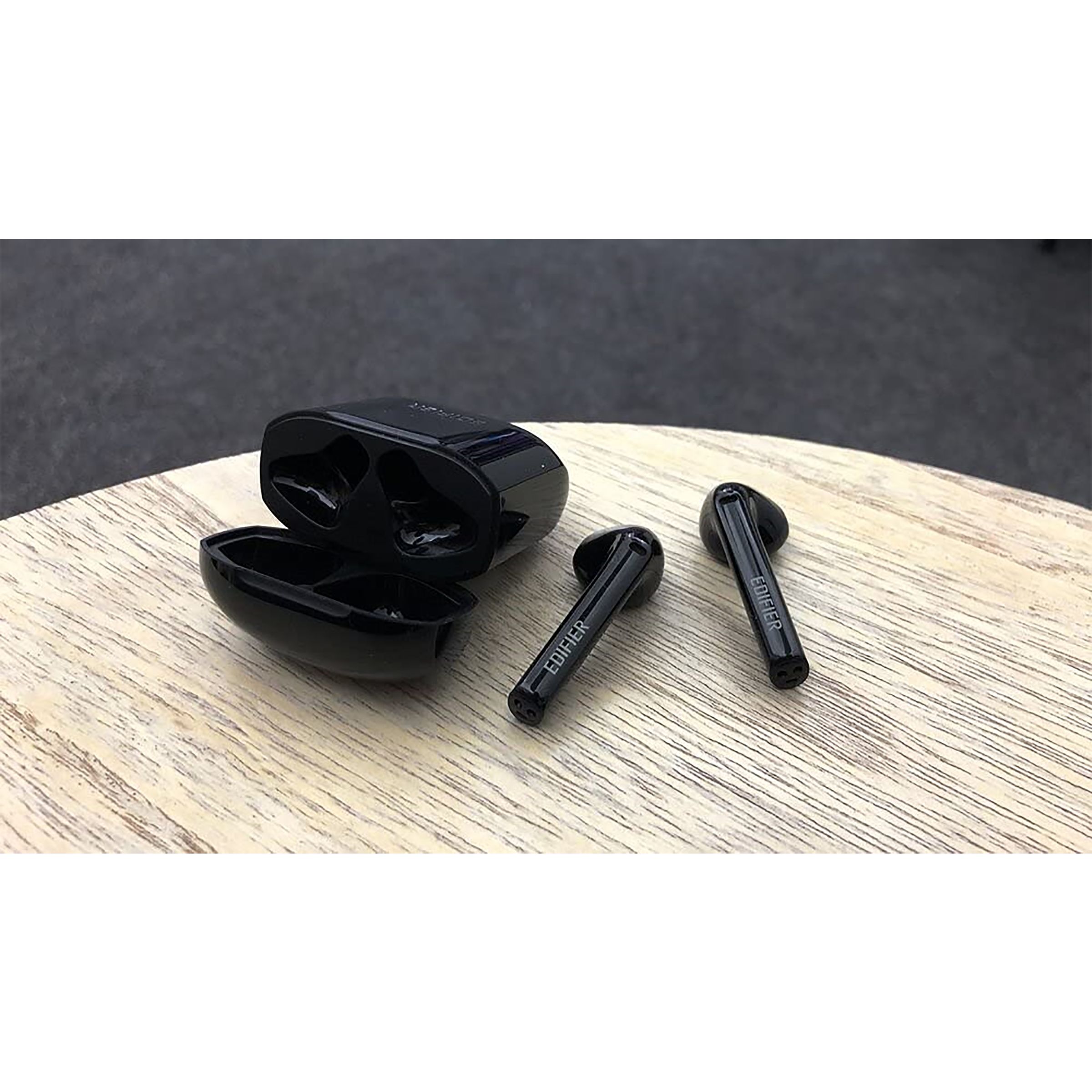 EDIFIER TWS200 Truly Wireless Earbuds With Active Noise Cancellation ( 13mm LCP Diaphragm, Grey)_4