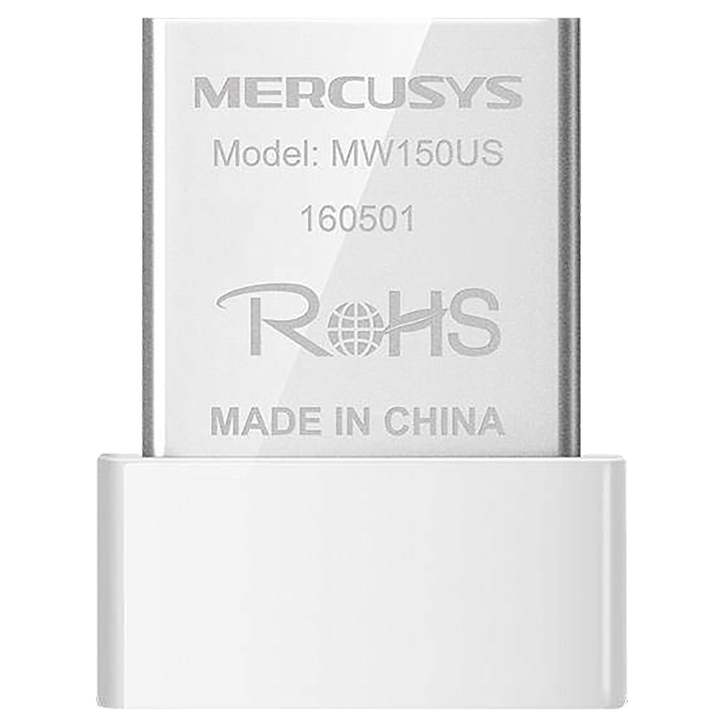 MERCUSYS MW150US Single Band Network Adapter (1 Antenna, Plug & Play (Built-in Driver), Nano Size, White)_1