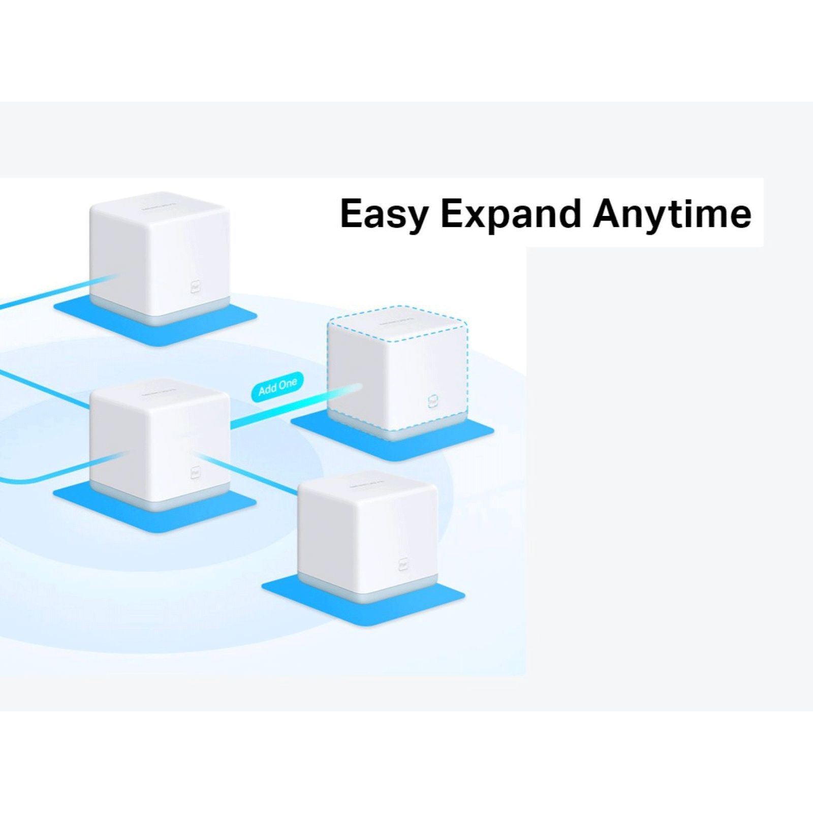 MERCUSYS Halo S12 Dual Band Wi-Fi 5 Mesh Router (2 Nodes, Seamless Roaming, Ultra-High Performance, White)_6