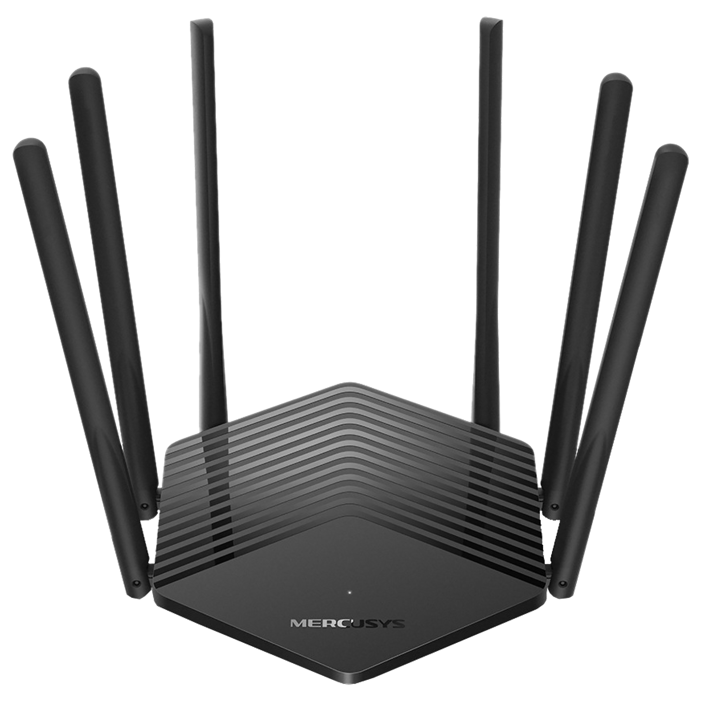 MERCUSYS AC Dual Band Wi-Fi 5 Router (6 Antennas, 2 LAN Ports, MU-MIMO, Black) MERCUSYS AC Dual Band Wi-Fi 5 Router (6 Antennas, 2 LAN Ports, MU-MIMO, Black)_1