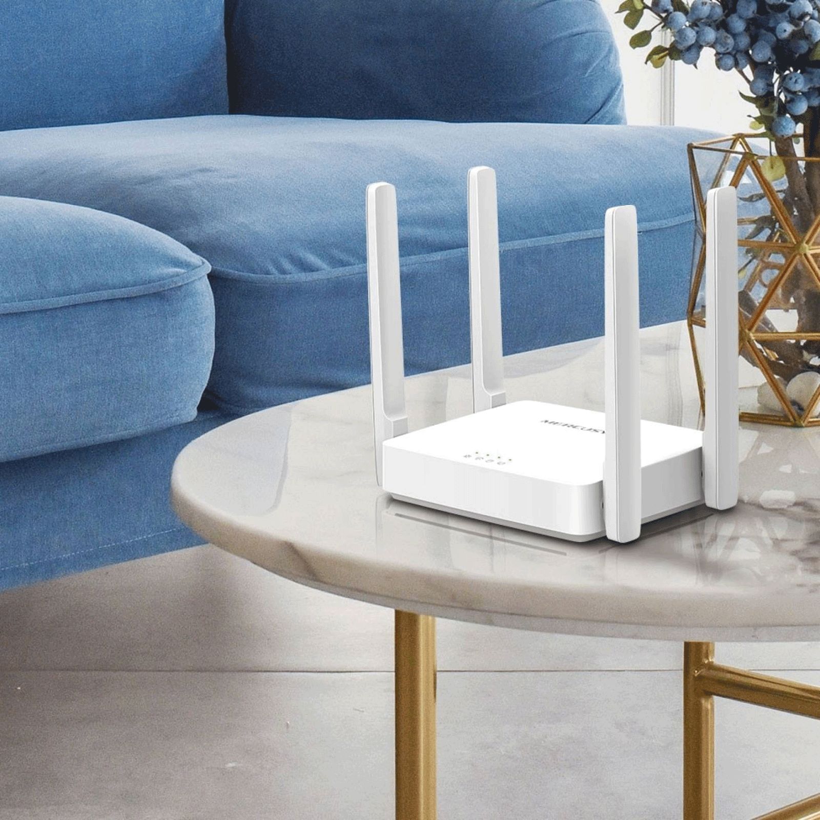 MERCUSYS AC Dual Band Wi-Fi 5 Router (4 Antennas, 2 LAN Ports, MU-MIMO, SU-MIMO, White)_6
