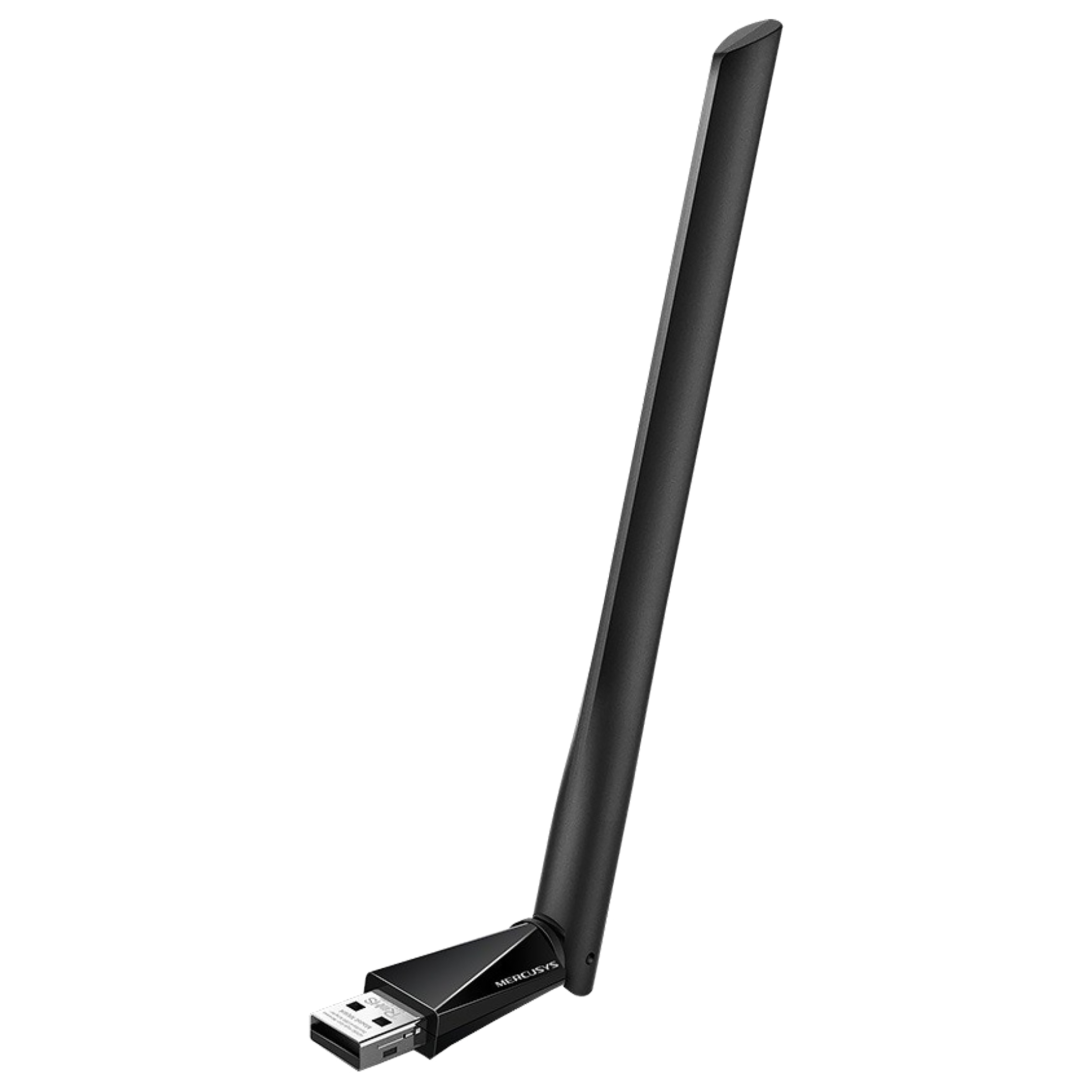 MERCUSYS MU6H Dual Band Network Adapter (1 Antenna, High-Gain Antenna, Plug and Play without CD, Black)_1