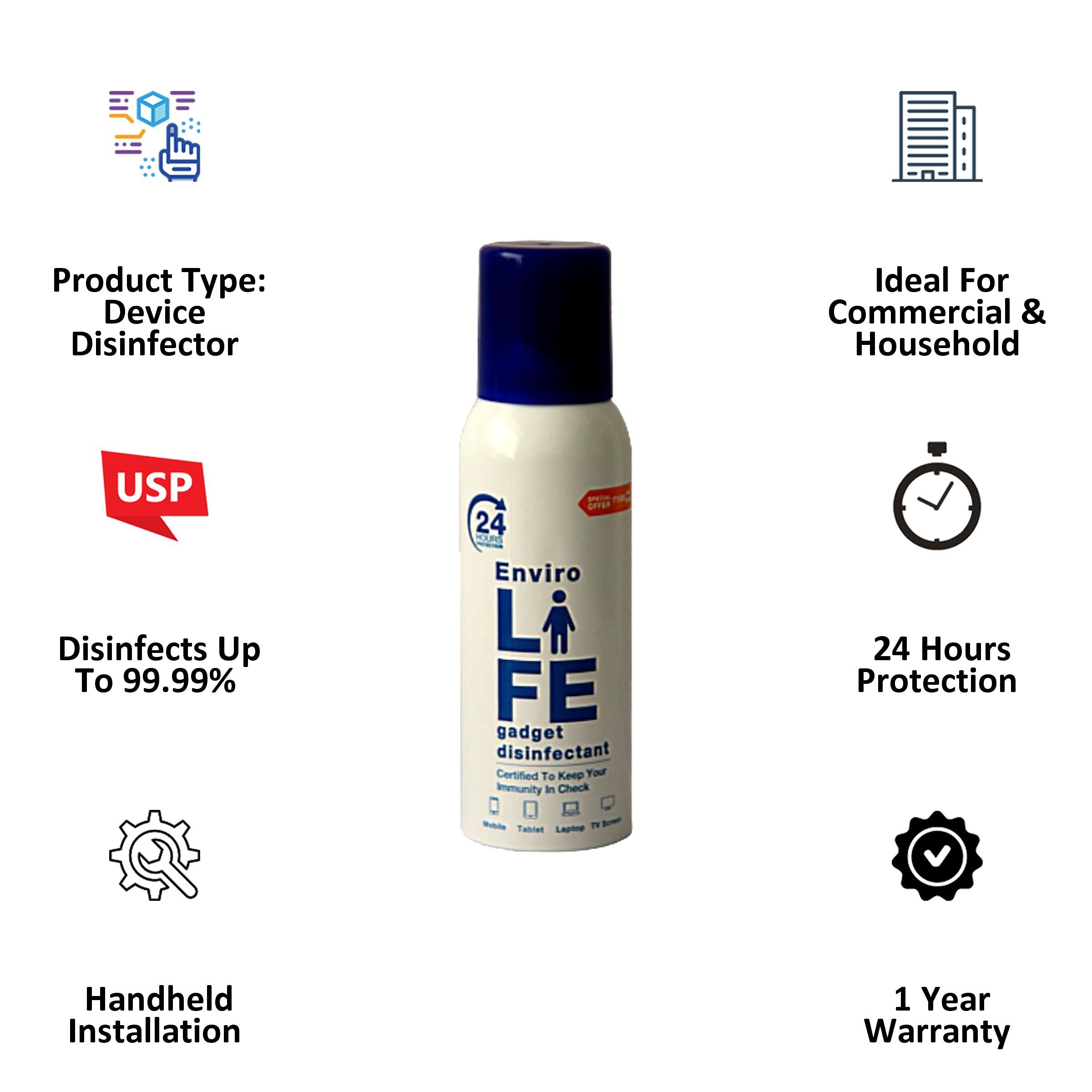 Environics Device Disinfector (Disinfects Up To 99.99%, 127ELGD, Blue)_3