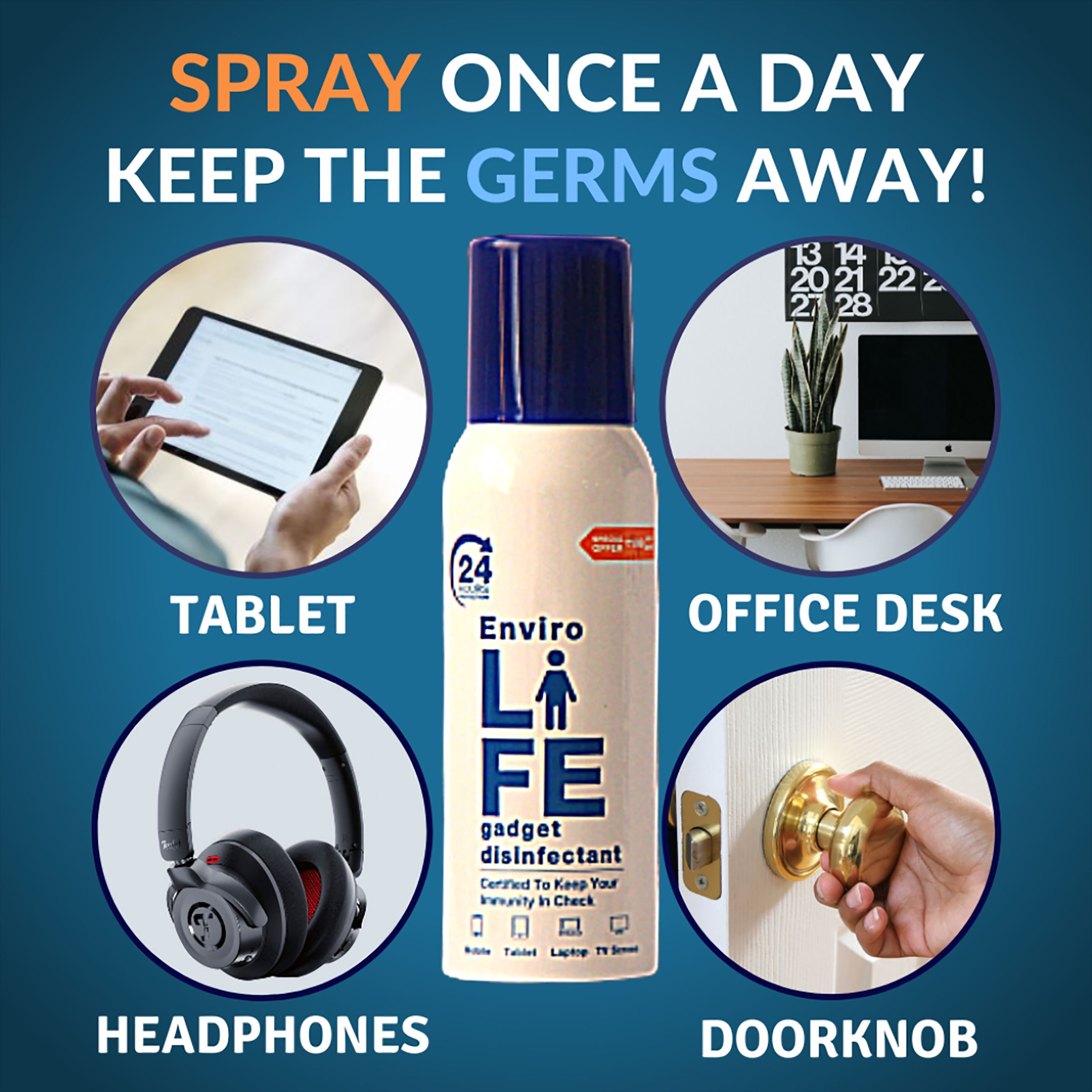 Environics Device Disinfector (Disinfects Up To 99.99%, 127ELGD, Blue)_5