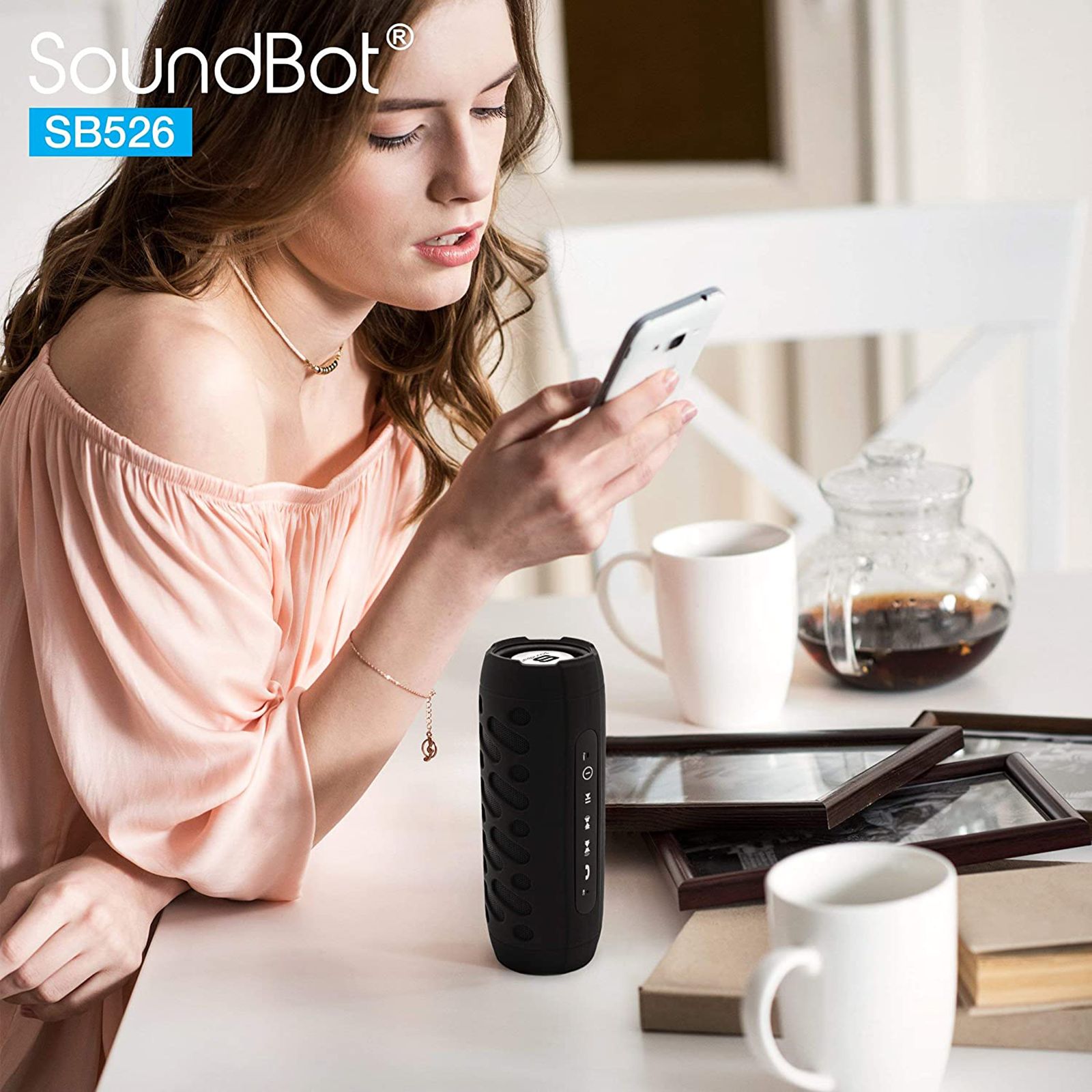 SoundBot SB526-BLK 8W Portable Bluetooth Speaker (Anti Shocking, 5.1 Channel, Black) SoundBot SB526-BLK 8W Portable Bluetooth Speaker (Anti Shocking, 5.1 Channel, Black)_8