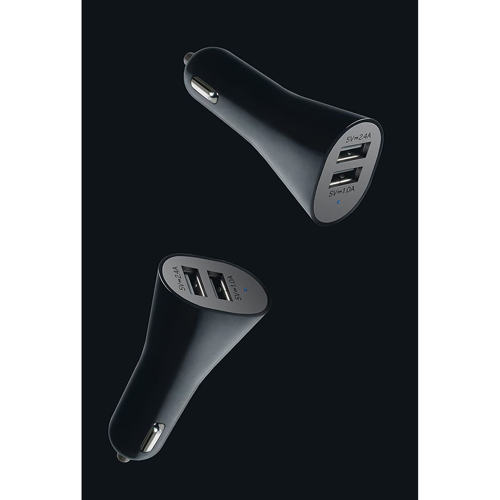 AT&T CC34 2 USB Ports Car Charging Adapter (Led Indicator, Black)_6