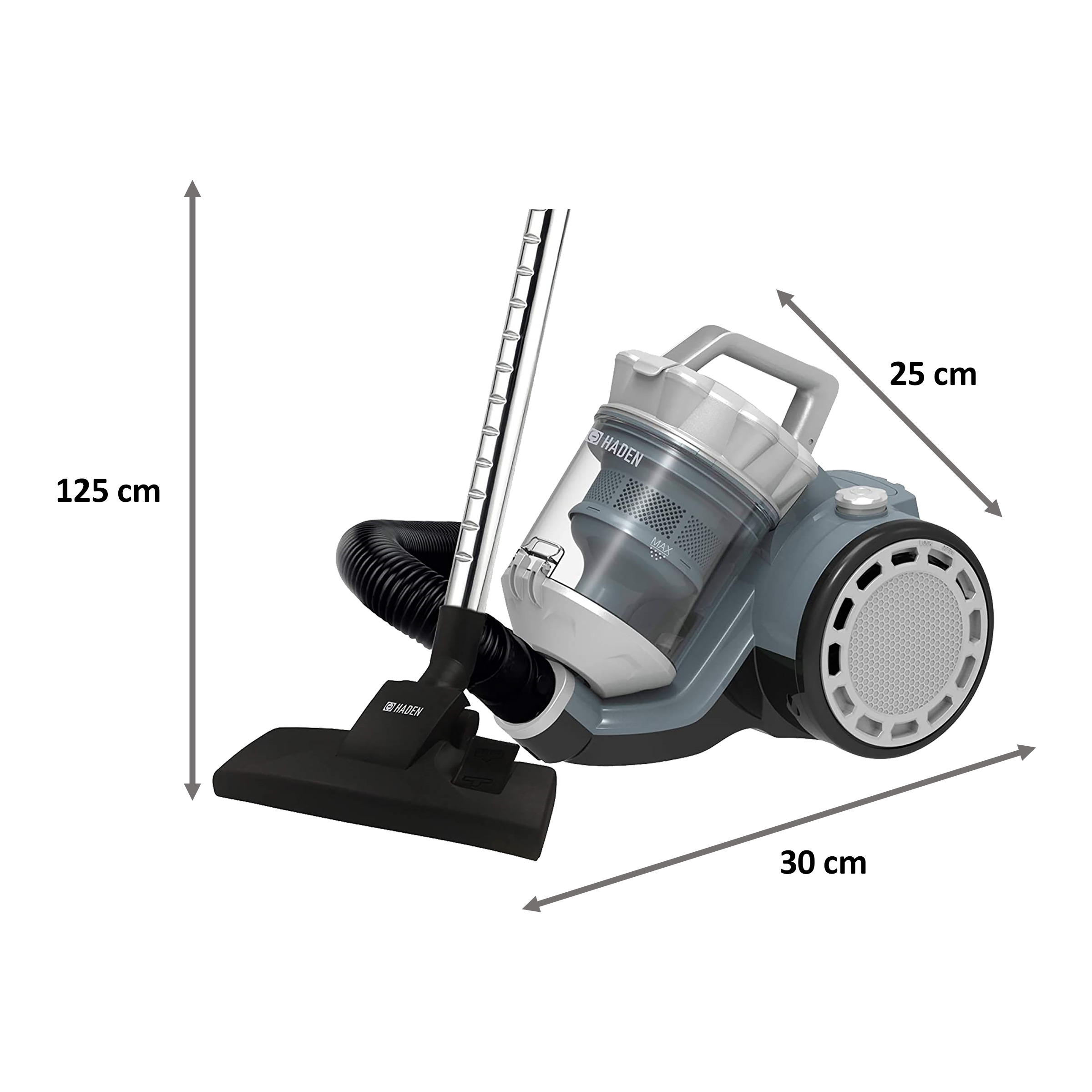 sabichi 700 Watts Wet & Dry Vacuum Cleaner (2.5 Litres Tank, 195272, Black)_2