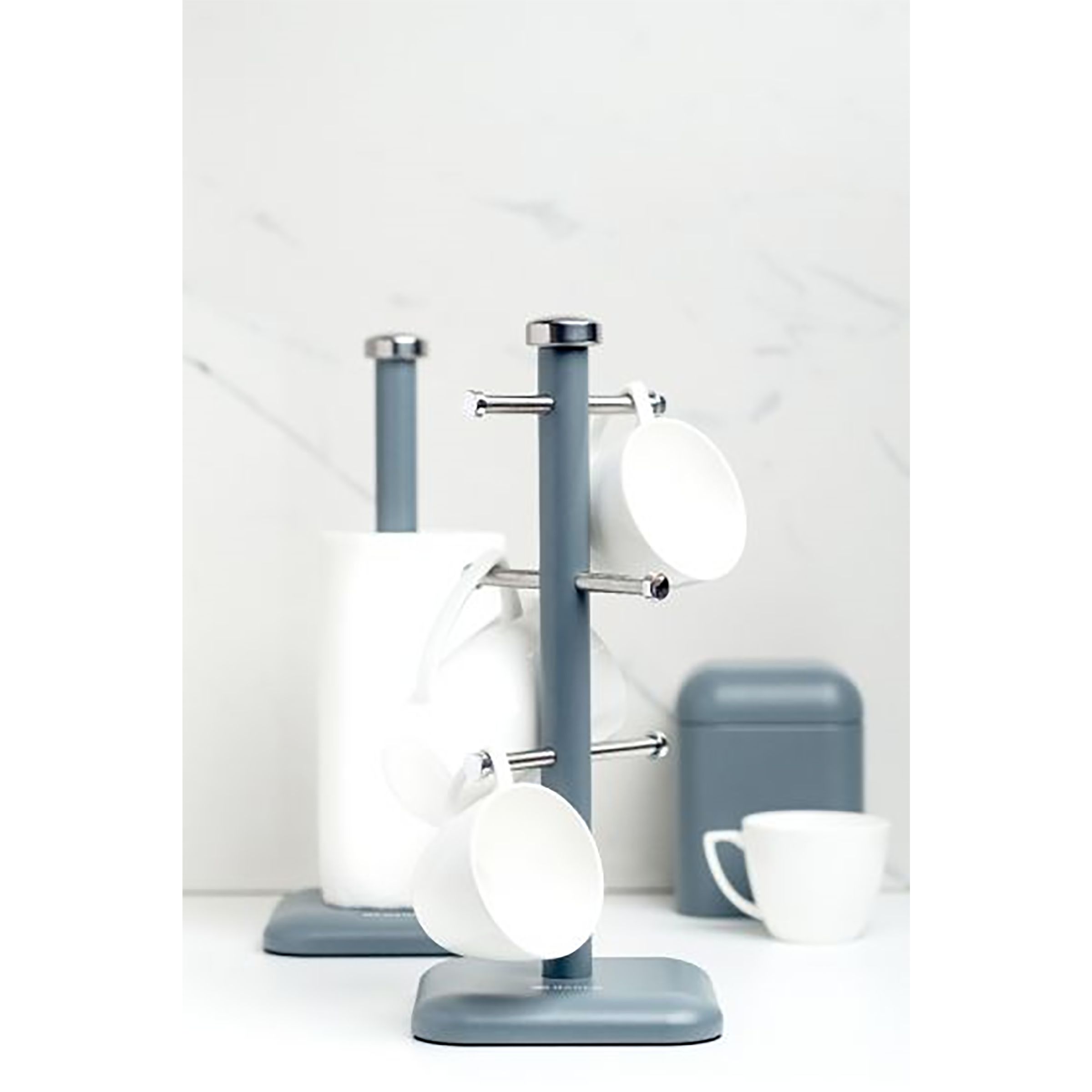 sabichi Holders (Mug Tree Holds Up To 6 Mugs, 193506, Grey)_2