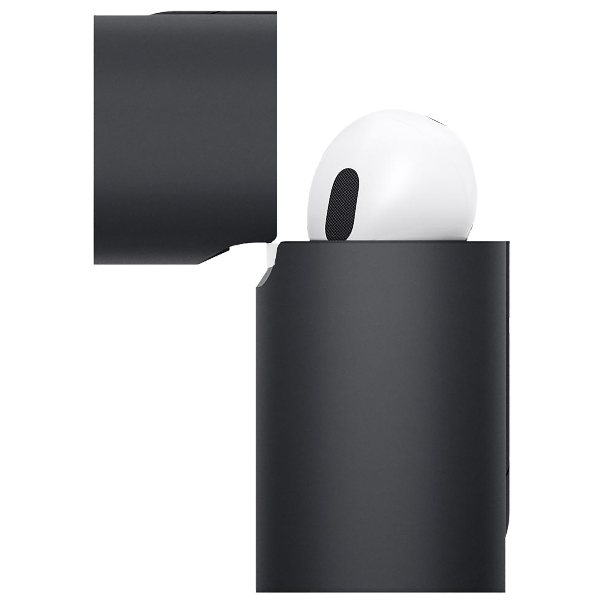 spigen Classic Shuffle Silicone Full Case Cover for Apple AirPods Pro (Retro Inspired Design, Charcoal)_10