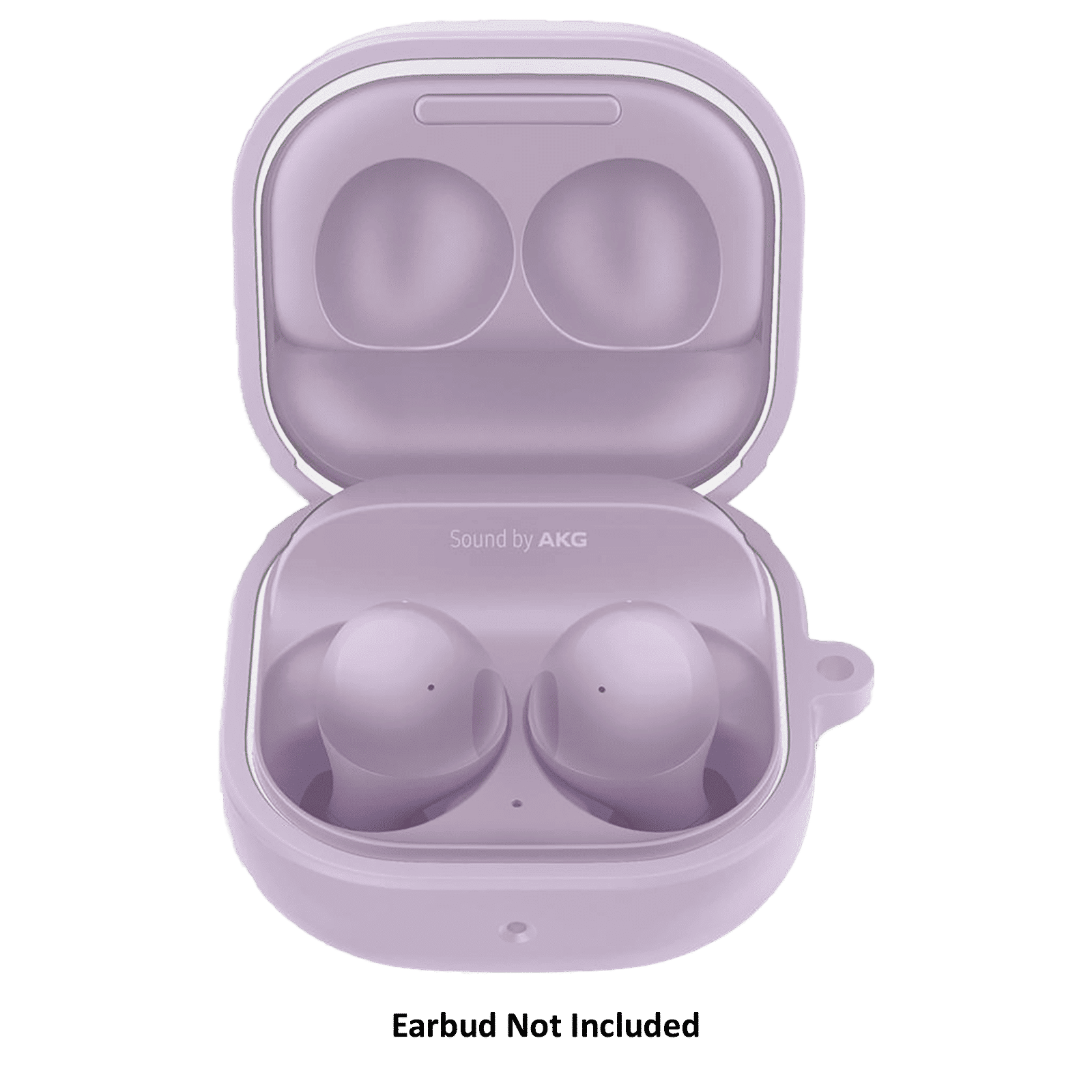 spigen Silicone Fit Silicone Full Cover Case For Galaxy Buds 2/Galaxy Buds Pro/Galaxy Buds Live (Cutout Supports The Power Light, ASD02108, Lavender)_4