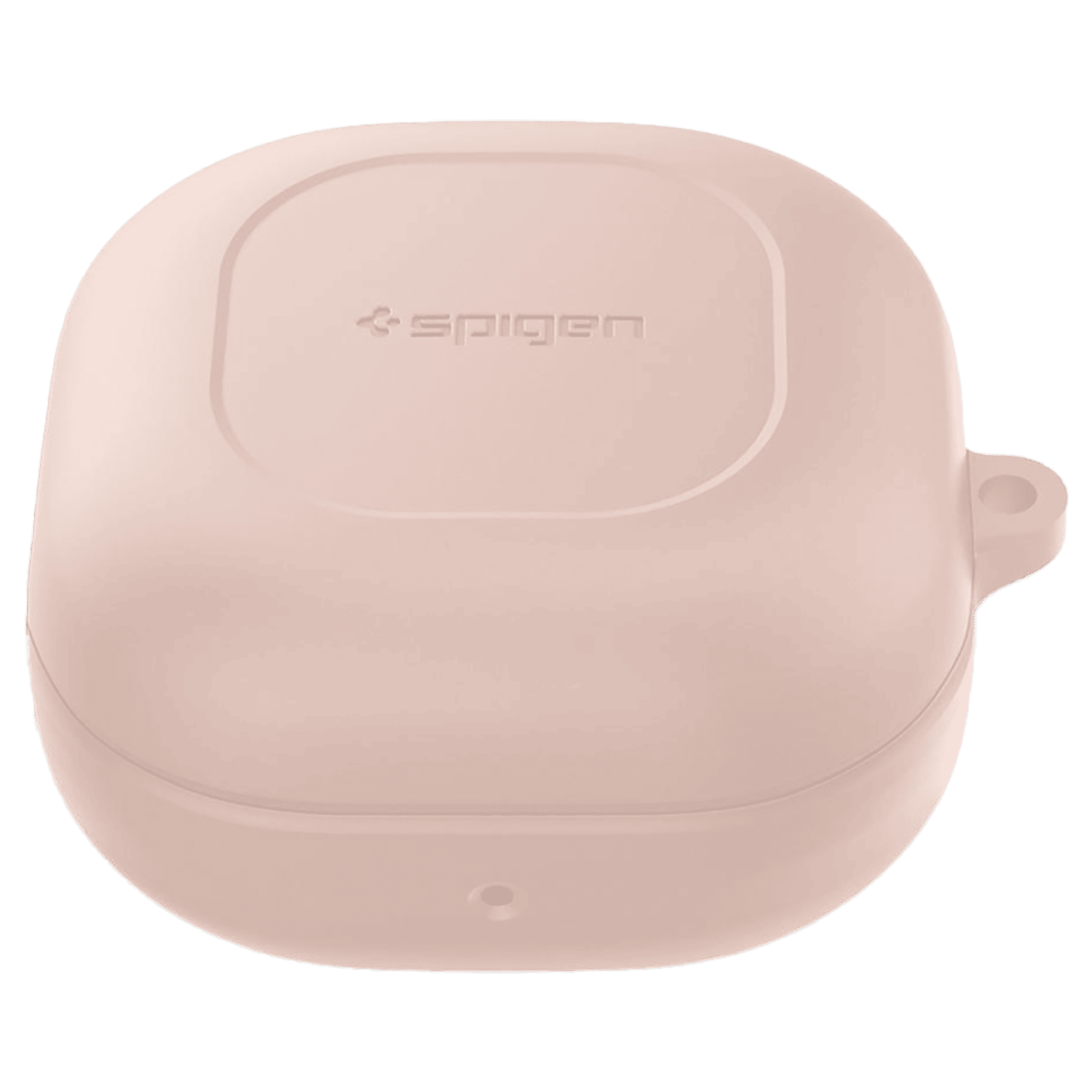 spigen Silicone Fit Silicone Full Cover Case For Galaxy Buds 2/Galaxy Buds Pro/Galaxy Buds Live (Cutout Supports The Power Light, ASD02106, Pink Sand)_5