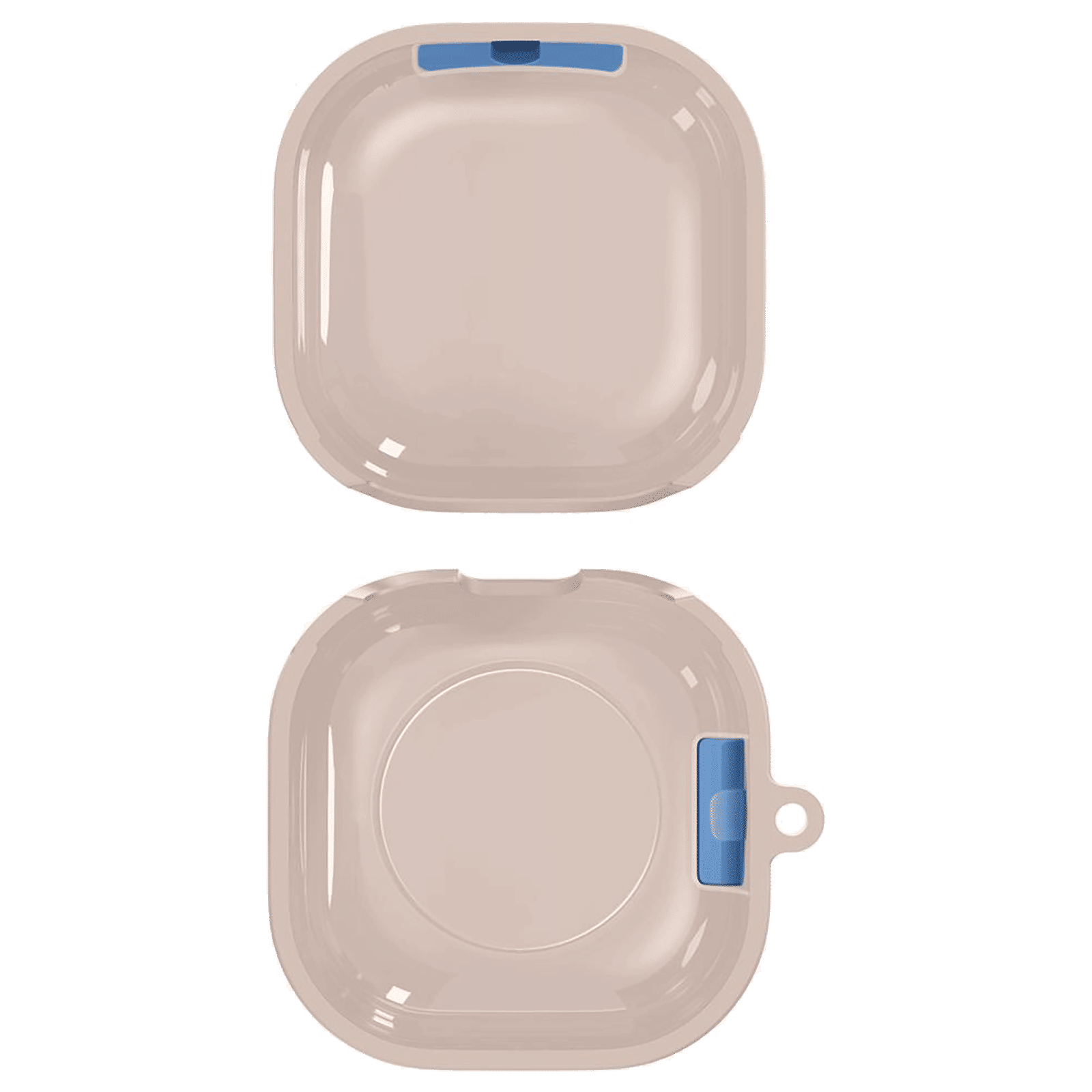 spigen Silicone Fit Silicone Full Cover Case For Galaxy Buds 2/Galaxy Buds Pro/Galaxy Buds Live (Cutout Supports The Power Light, ASD02106, Pink Sand)_8