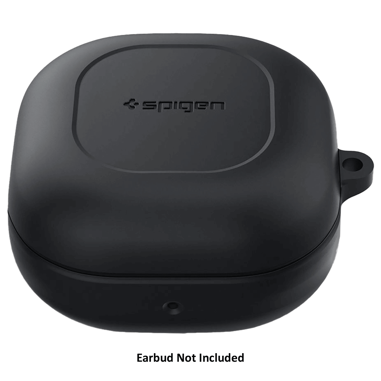 spigen Silicone Fit Silicone Full Cover Case For Galaxy Buds 2/Galaxy Buds Pro/Galaxy Buds Live (Cutout Supports The Power Light, ASD01277, Black)_2