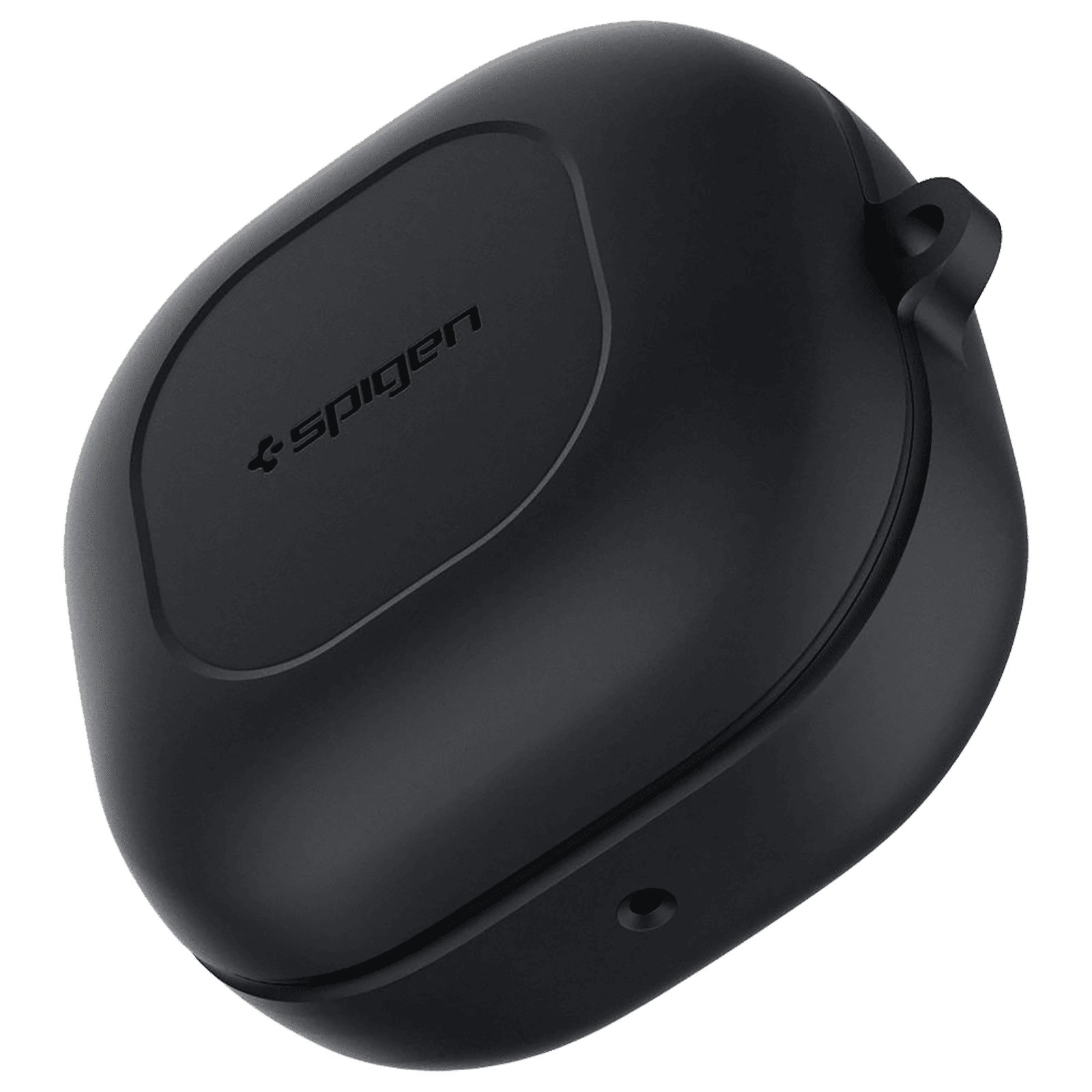 spigen Silicone Fit Silicone Full Cover Case For Galaxy Buds 2/Galaxy Buds Pro/Galaxy Buds Live (Cutout Supports The Power Light, ASD01277, Black)_9