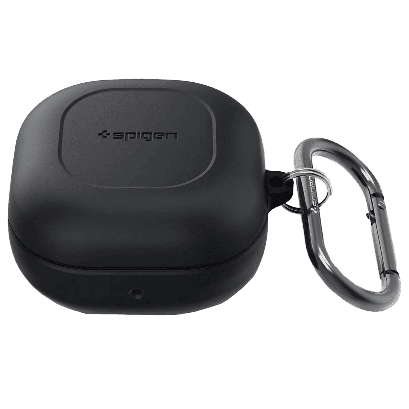 spigen Silicone Fit Silicone Full Cover Case For Galaxy Buds 2/Galaxy Buds Pro/Galaxy Buds Live (Cutout Supports The Power Light, ASD01277, Black)_10