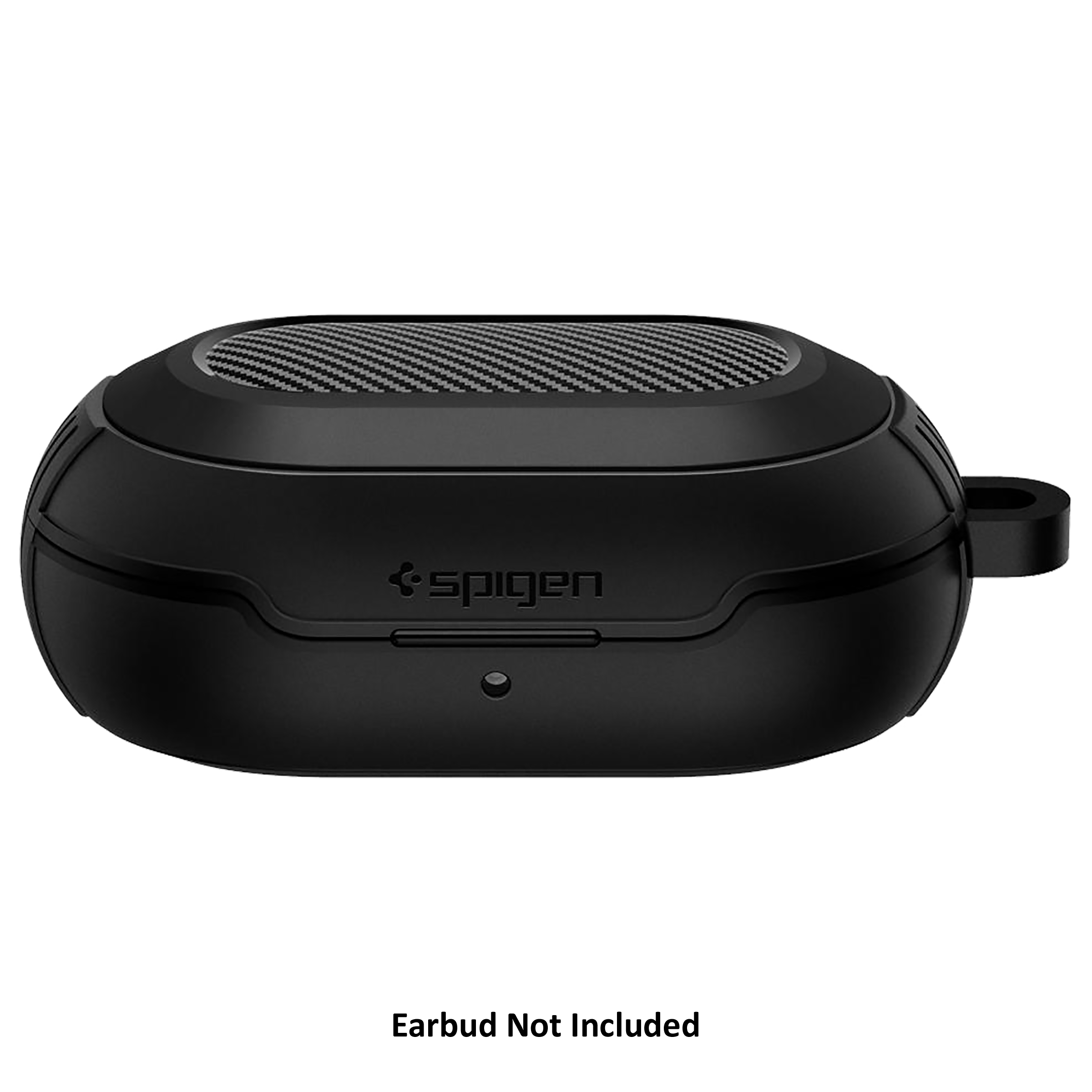 spigen Rugged Armor TPU & PC Full Cover Case For Galaxy Buds+/Galaxy Buds (Fully Compatible With Wireless Charging, ASD00993, Matte Black)_4