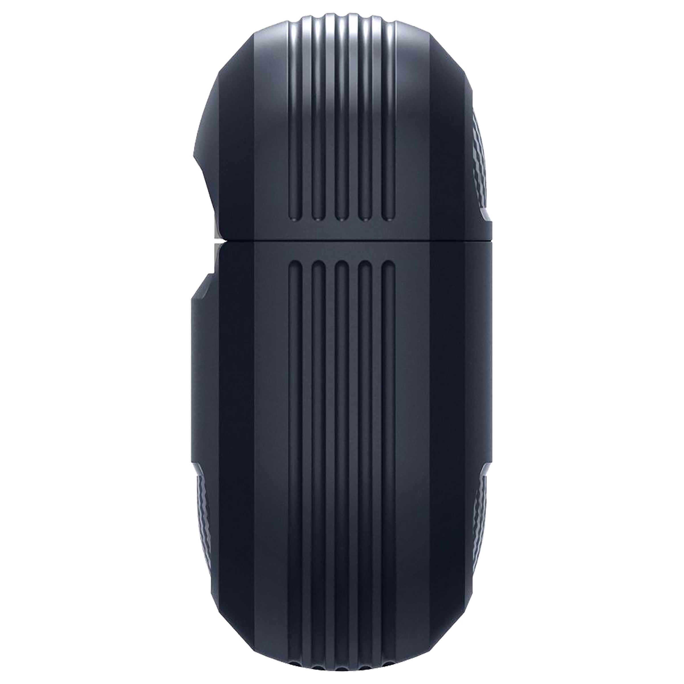 spigen Rugged Armor TPU Full Cover Case For AirPods Pro (Lightweight, ASD01442, Charcoal Grey)_5