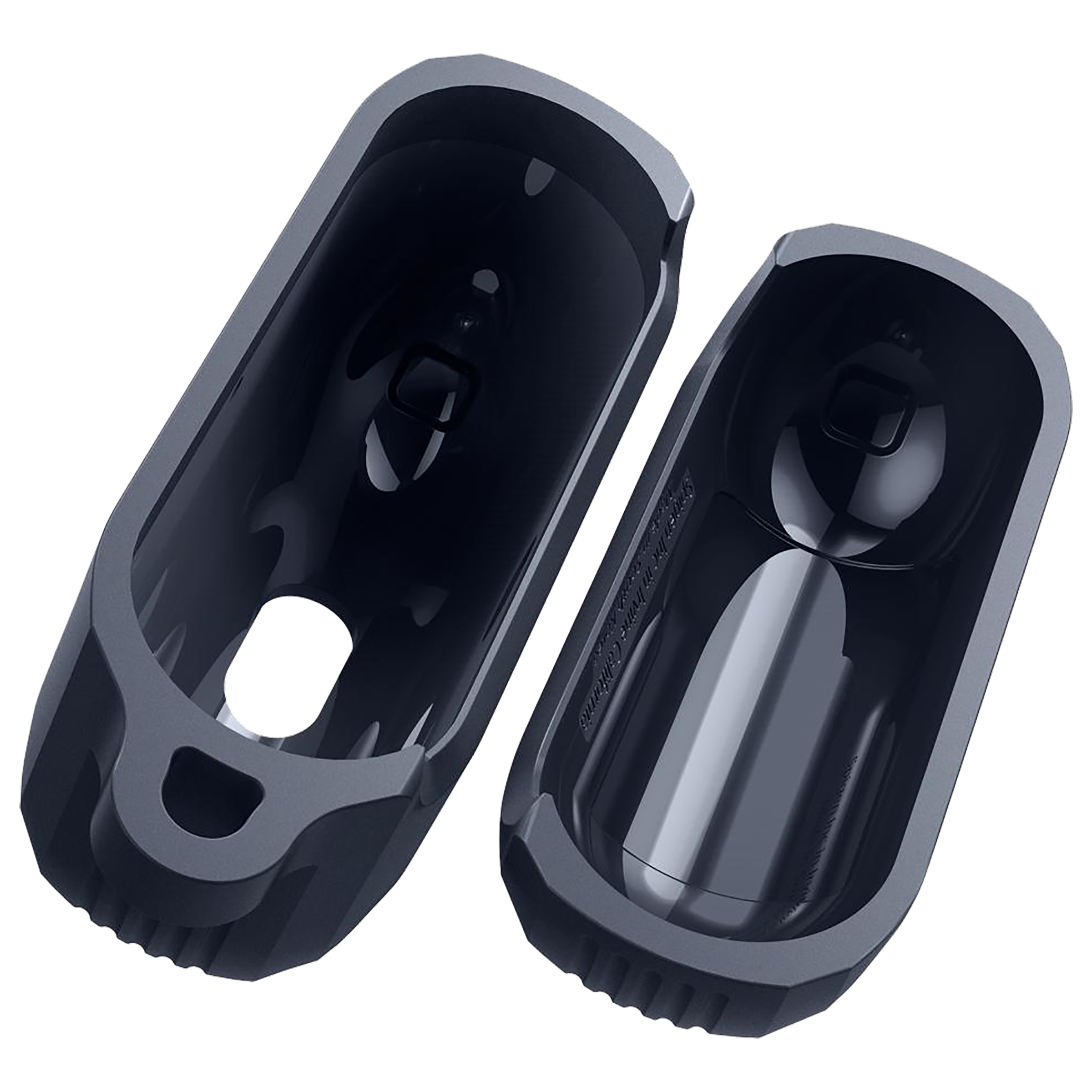 spigen Rugged Armor TPU Full Cover Case For AirPods Pro (Lightweight, ASD01442, Charcoal Grey)_9