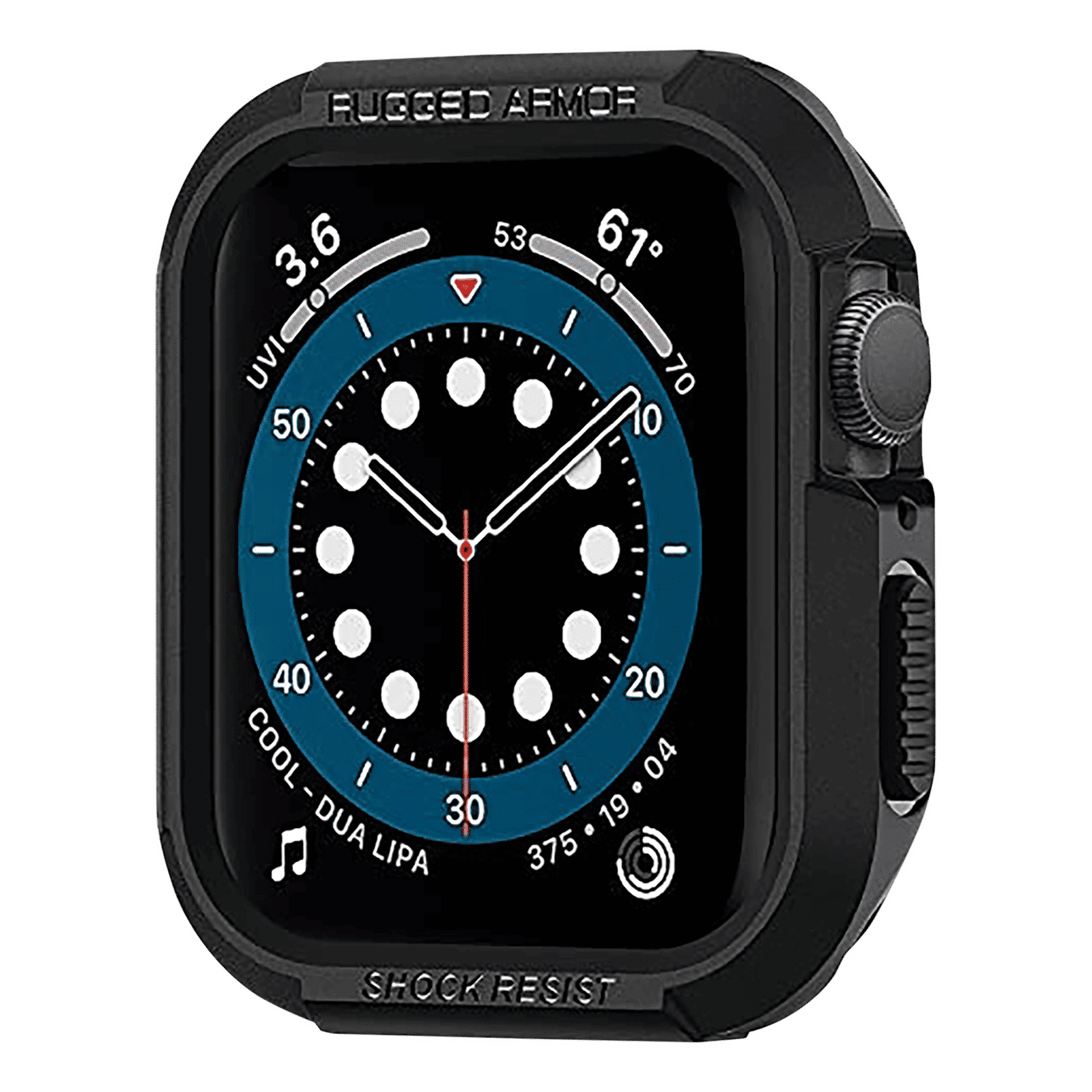 spigen Rugged Armor TPU Case for Apple Watch Series 9, 8, SE2, 7, 6, SE, 5, 4 (41mm / 40mm) (Raised Bezels, Matte Black) spigen Rugged Armor TPU Case for Apple Watch Series 9, 8, SE2, 7, 6, SE, 5, 4 (41mm / 40mm) (Raised Bezels, Matte Black)_1