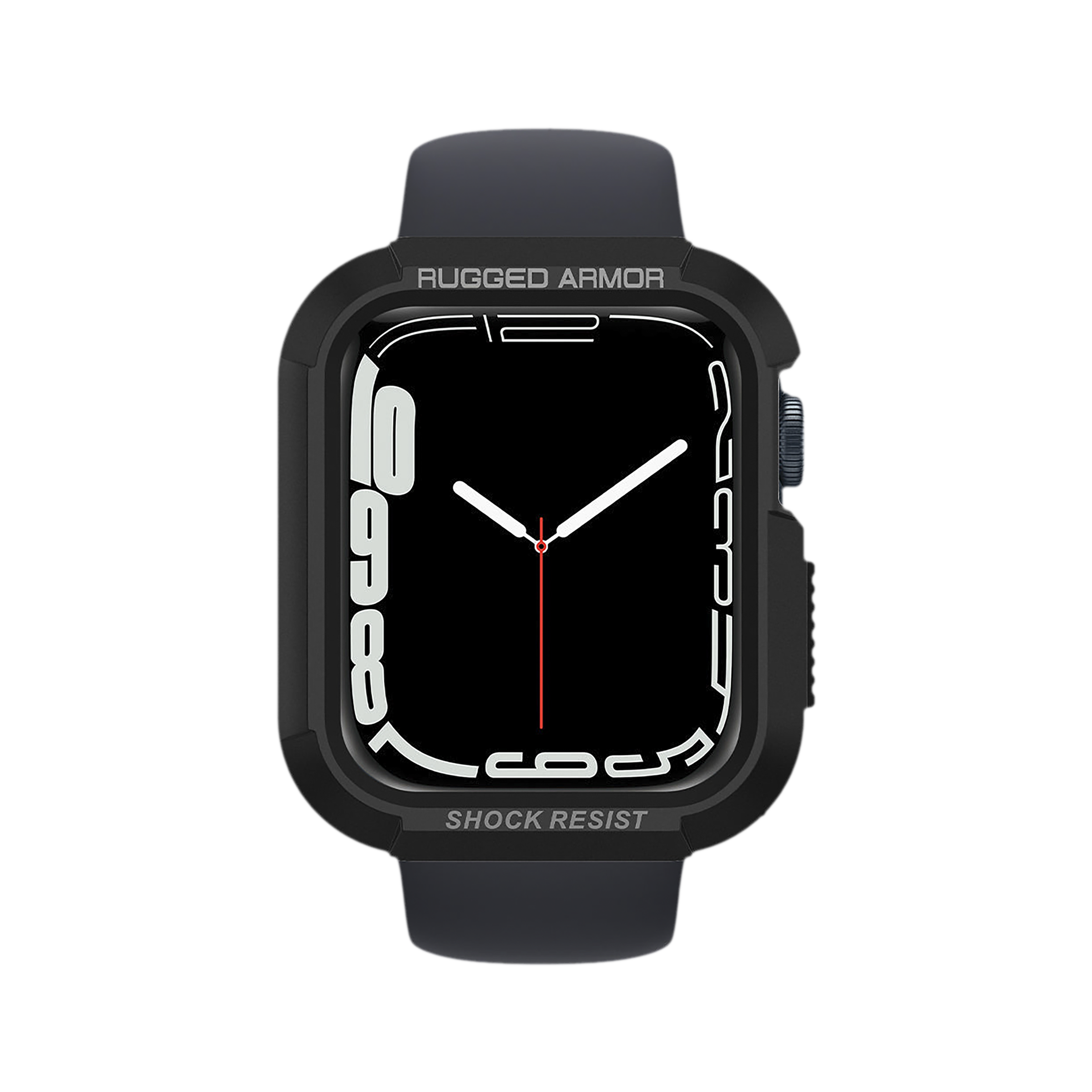 spigen Rugged Armor TPU Case for Apple Watch Series 9, 8, SE2, 7, 6, SE, 5, 4 (41mm / 40mm) (Raised Bezels, Matte Black) spigen Rugged Armor TPU Case for Apple Watch Series 9, 8, SE2, 7, 6, SE, 5, 4 (41mm / 40mm) (Raised Bezels, Matte Black)_3
