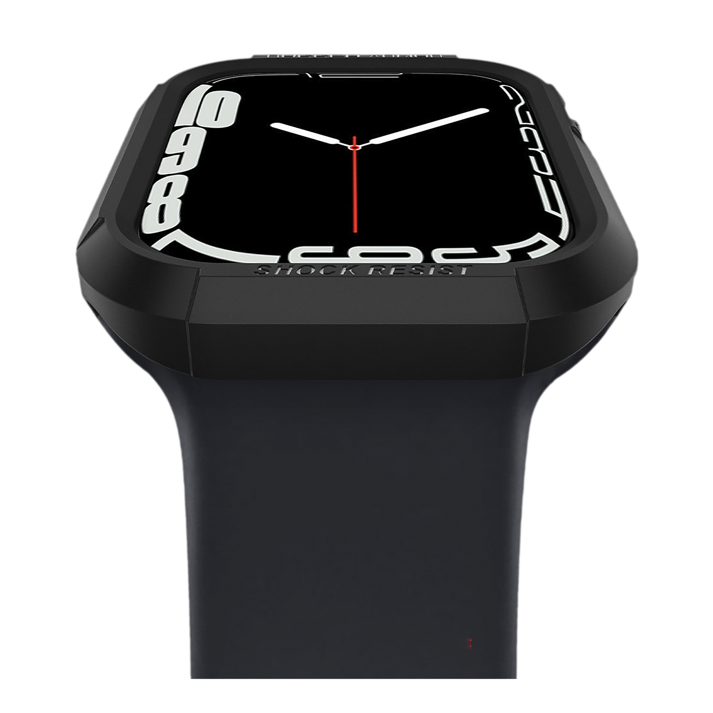 spigen Rugged Armor TPU Case for Apple Watch Series 9, 8, SE2, 7, 6, SE, 5, 4 (41mm / 40mm) (Raised Bezels, Matte Black) spigen Rugged Armor TPU Case for Apple Watch Series 9, 8, SE2, 7, 6, SE, 5, 4 (41mm / 40mm) (Raised Bezels, Matte Black)_6