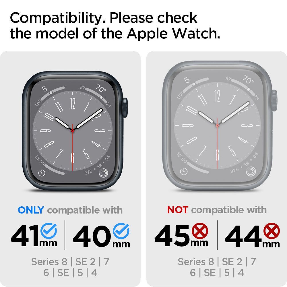 spigen Rugged Armor TPU Case for Apple Watch Series 9, 8, SE2, 7, 6, SE, 5, 4 (41mm / 40mm) (Raised Bezels, Matte Black) spigen Rugged Armor TPU Case for Apple Watch Series 9, 8, SE2, 7, 6, SE, 5, 4 (41mm / 40mm) (Raised Bezels, Matte Black)_7