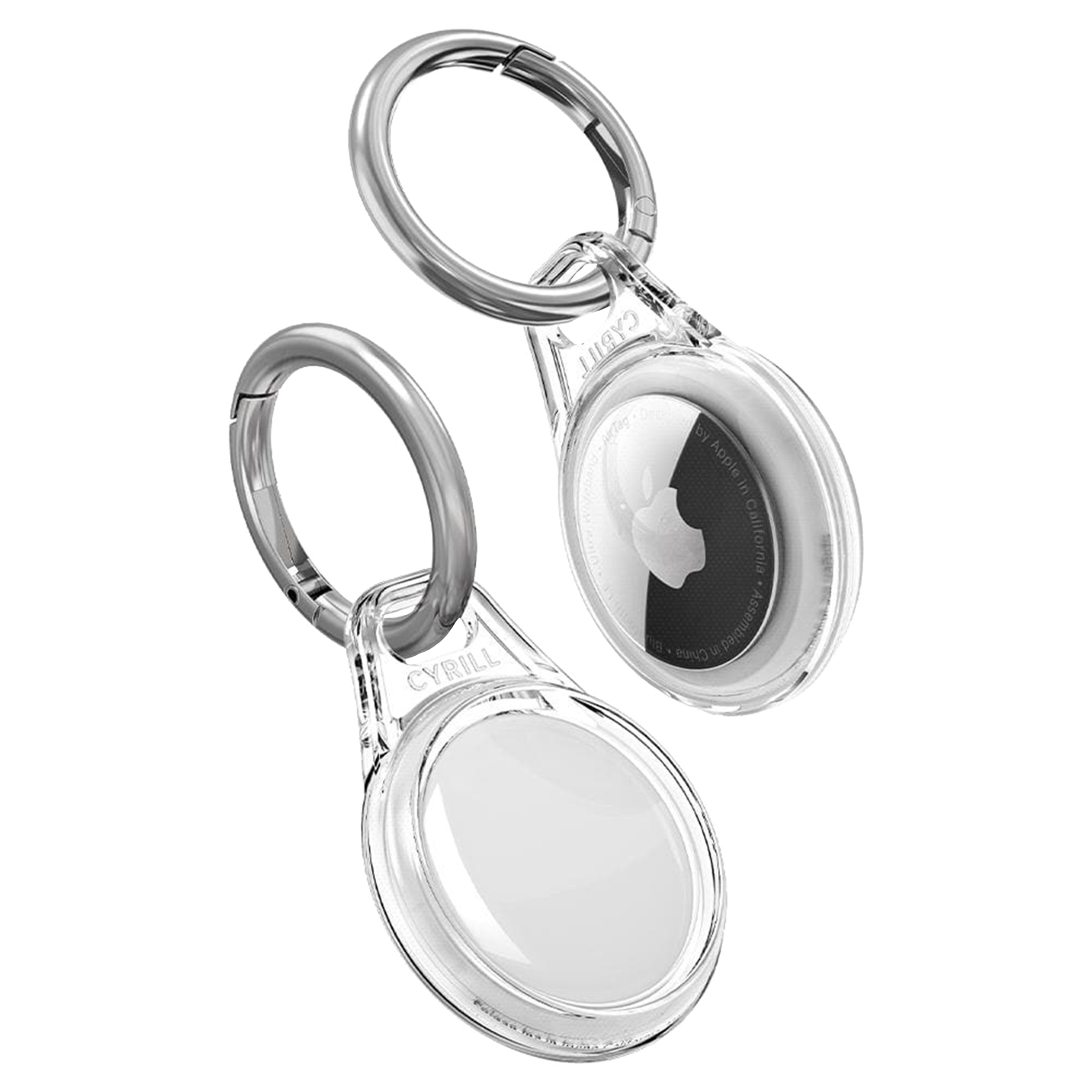 spigen Shine TPU Full Cover Case For Apple AirTag (Scratch Free, AHP03127, Crystal Clear) spigen Shine TPU Full Cover Case For Apple AirTag (Scratch Free, AHP03127, Crystal Clear)_5