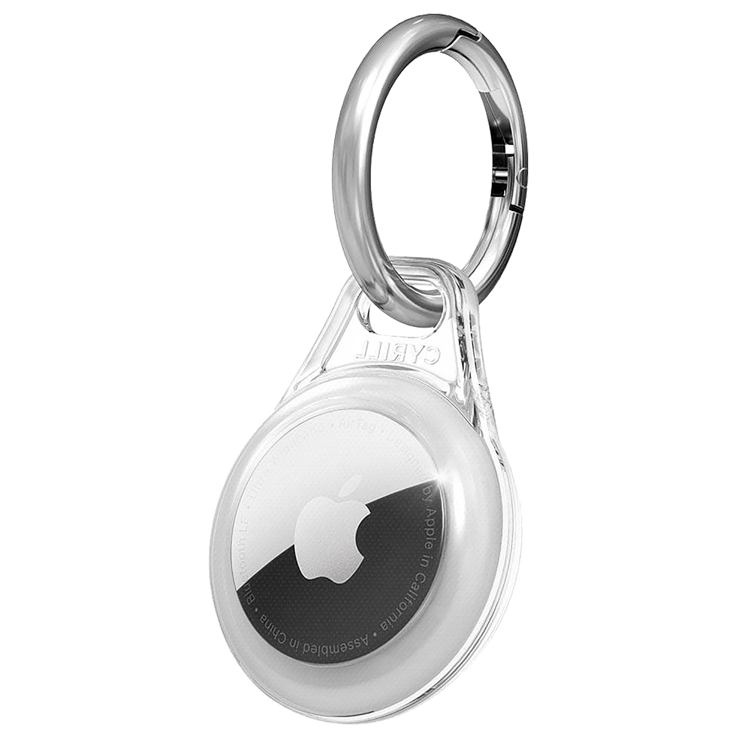 spigen Shine TPU Full Cover Case For Apple AirTag (Scratch Free, AHP03127, Crystal Clear) spigen Shine TPU Full Cover Case For Apple AirTag (Scratch Free, AHP03127, Crystal Clear)_1