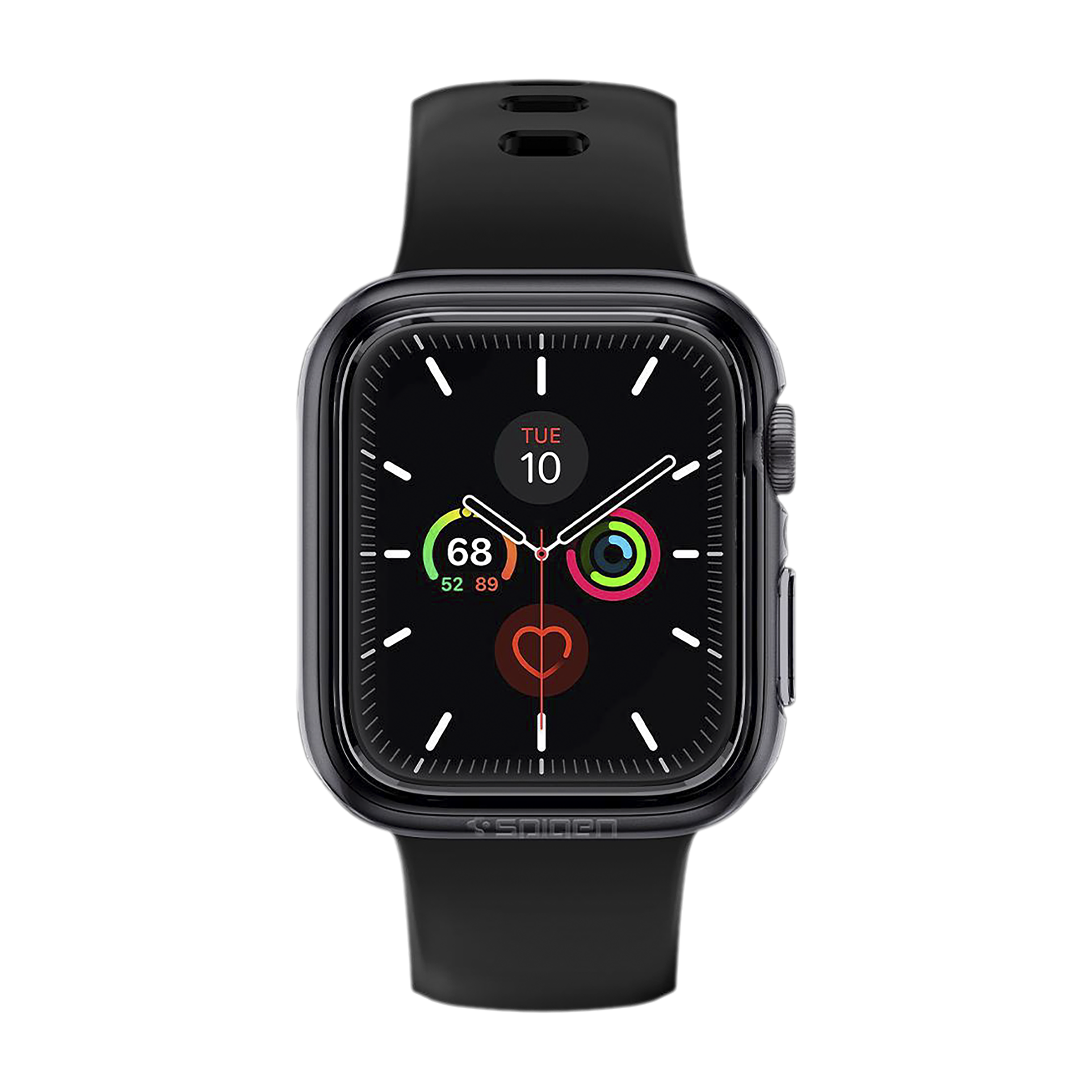 Spigen Ultra Hybrid TPU & Polycarbonate Case for Apple Watch Series SE 2, SE, 6, 5 & 4 (44mm) (Shock-Absorbent Layer, Space Crystal)_3