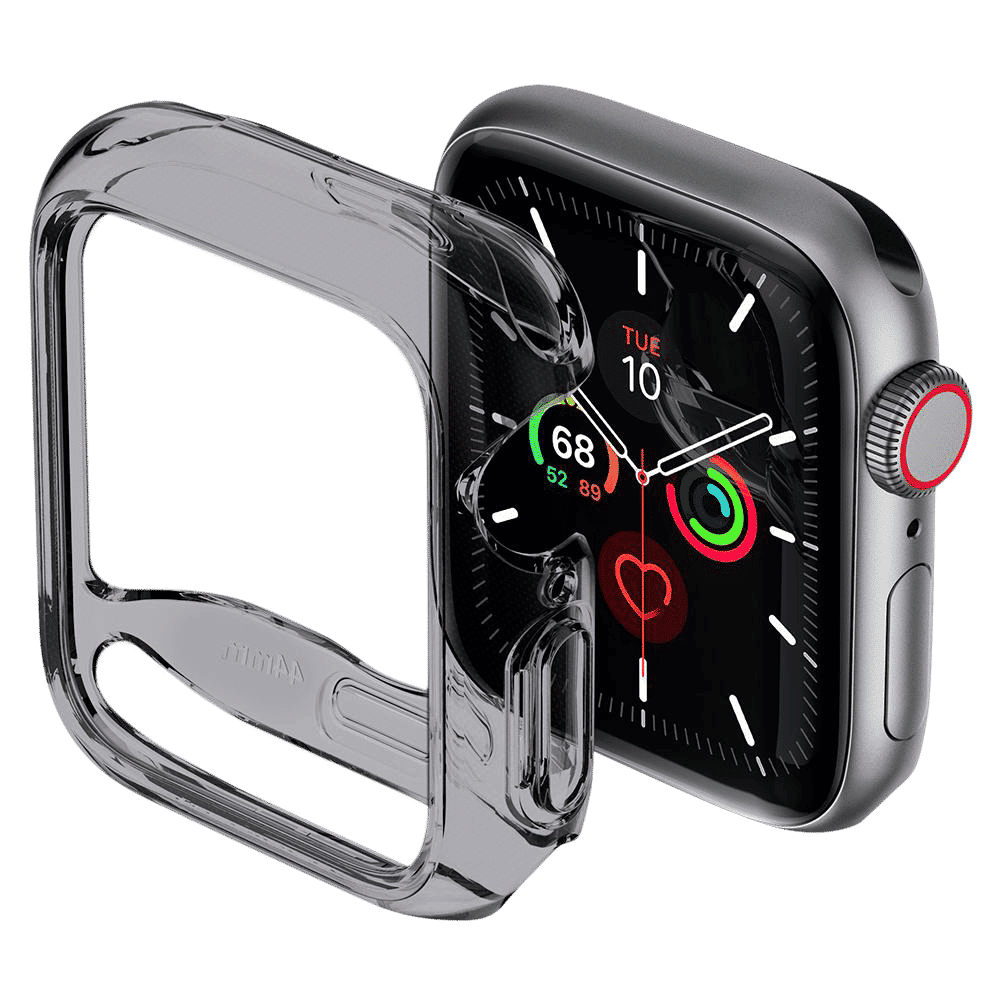 Spigen Ultra Hybrid TPU & Polycarbonate Case for Apple Watch Series SE 2, SE, 6, 5 & 4 (44mm) (Shock-Absorbent Layer, Space Crystal)_5
