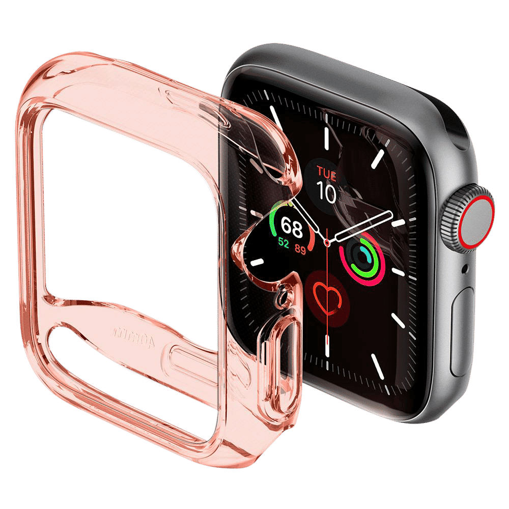 spigen Ultra Hybrid TPU & PC Case for Apple Watch SE2, Series 6, 5, 4 (40mm) (Raised Bezels, Rose Crystal) spigen Ultra Hybrid TPU & PC Case for Apple Watch SE2, Series 6, 5, 4 (40mm) (Raised Bezels, Rose Crystal)_5