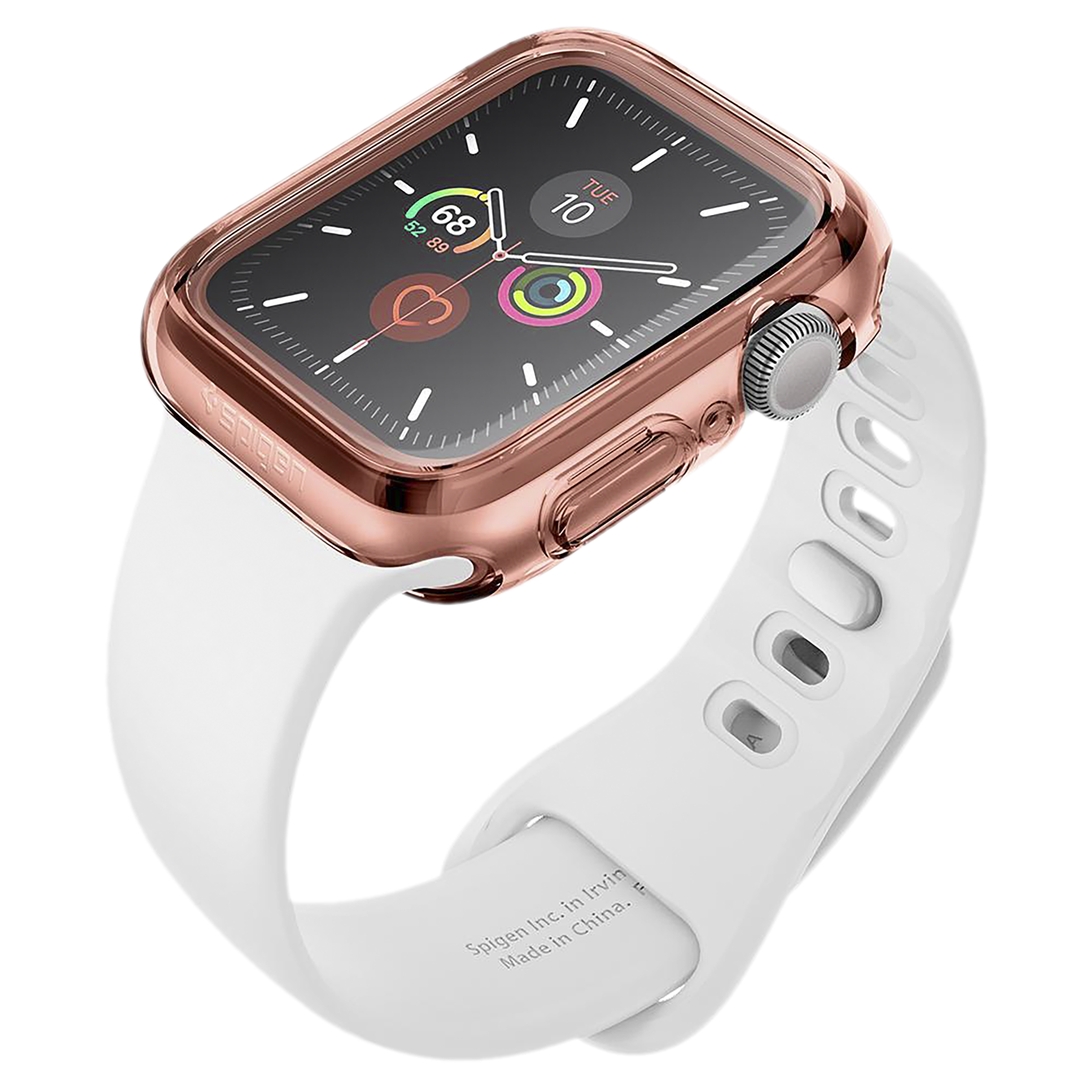spigen Ultra Hybrid TPU & PC Case for Apple Watch SE2, Series 6, 5, 4 (40mm) (Raised Bezels, Rose Crystal) spigen Ultra Hybrid TPU & PC Case for Apple Watch SE2, Series 6, 5, 4 (40mm) (Raised Bezels, Rose Crystal)_8