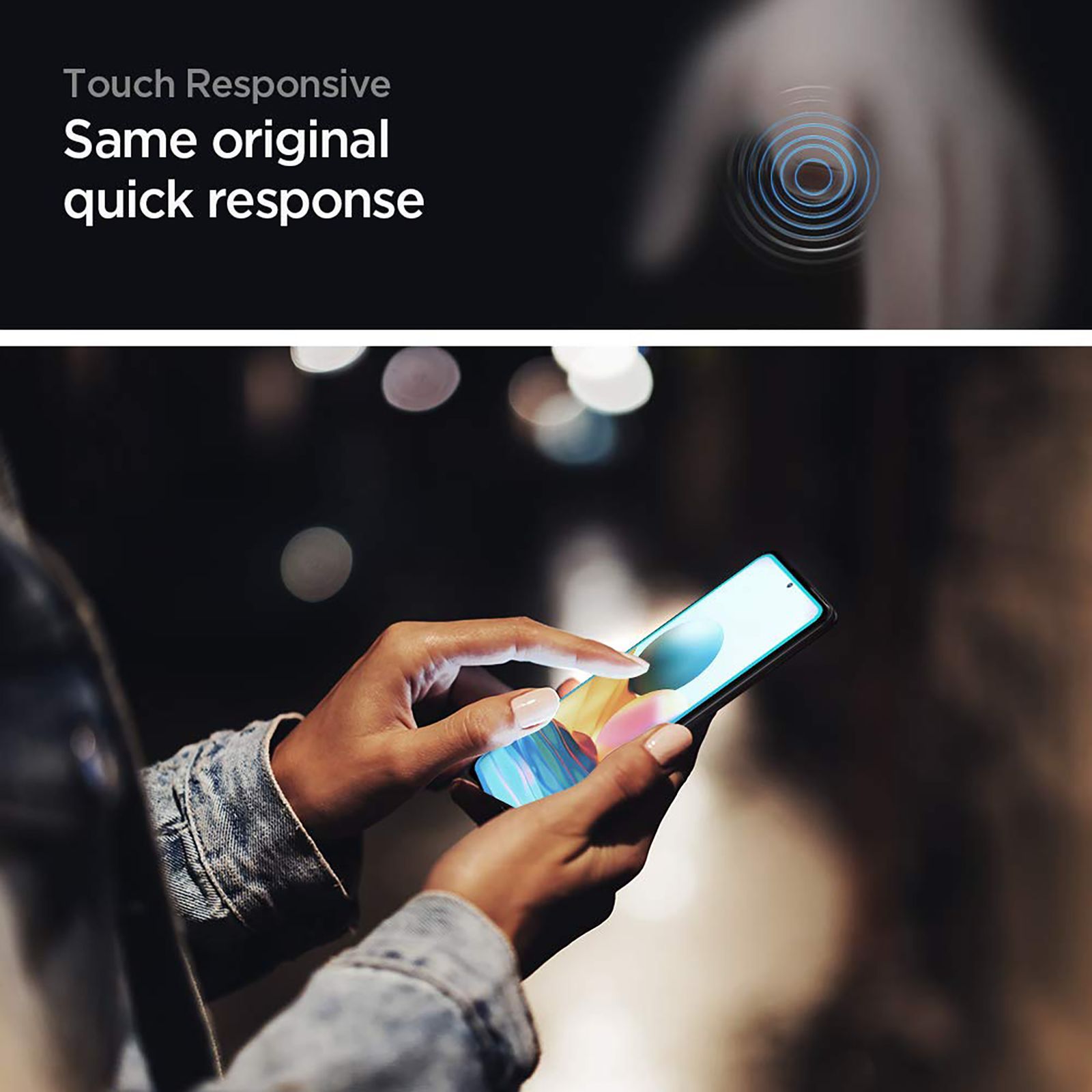 spigen GLAStR Slim Tempered Glass for Xiaomi Redmi Note 10 Pro (Bubble Proof)_3