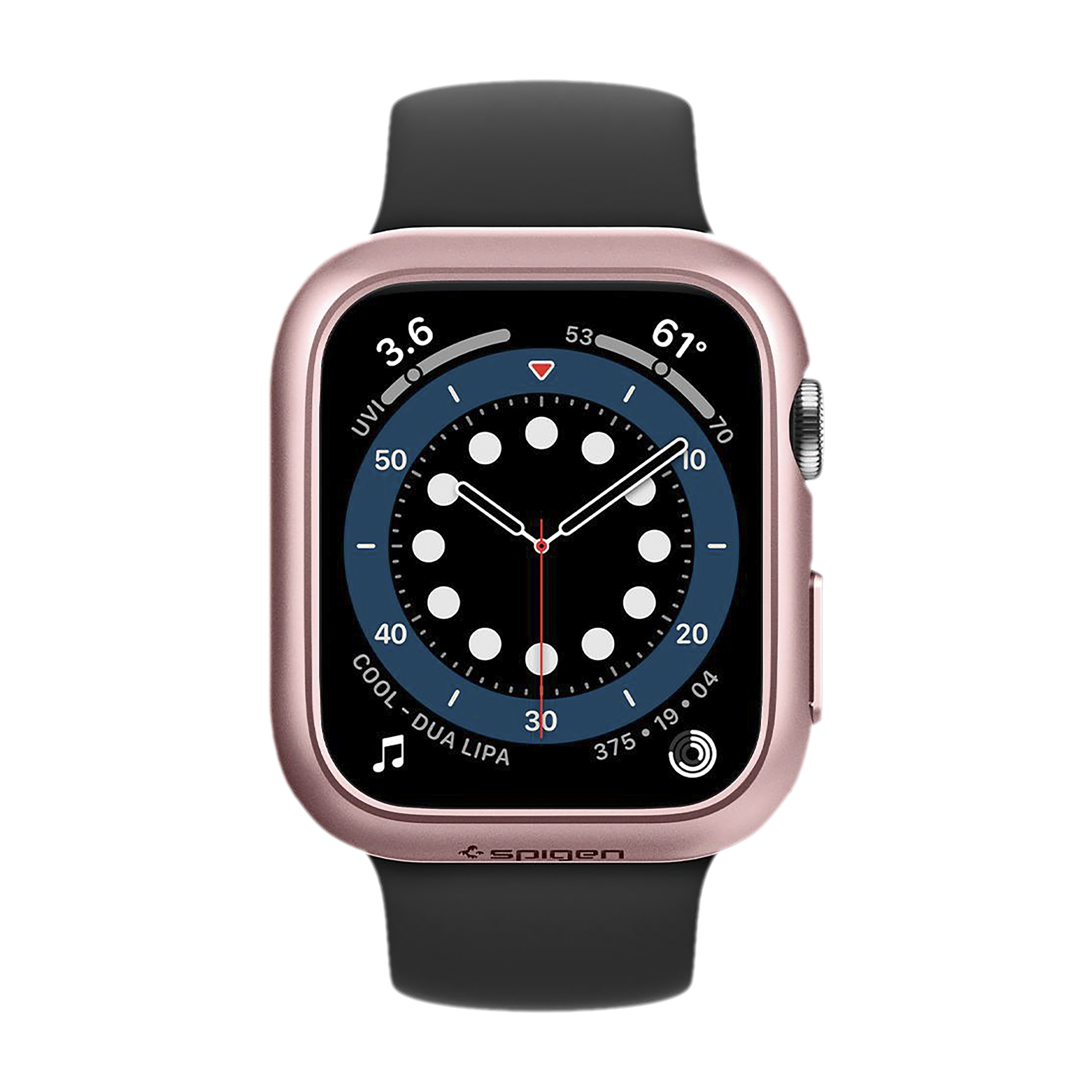 spigen Thin Fit PC Case for Apple Watch Series 9, 8, 7 (45mm) (Scratch Resistance, Rose Gold) spigen Thin Fit PC Case for Apple Watch Series 9, 8, 7 (45mm) (Scratch Resistance, Rose Gold)_3
