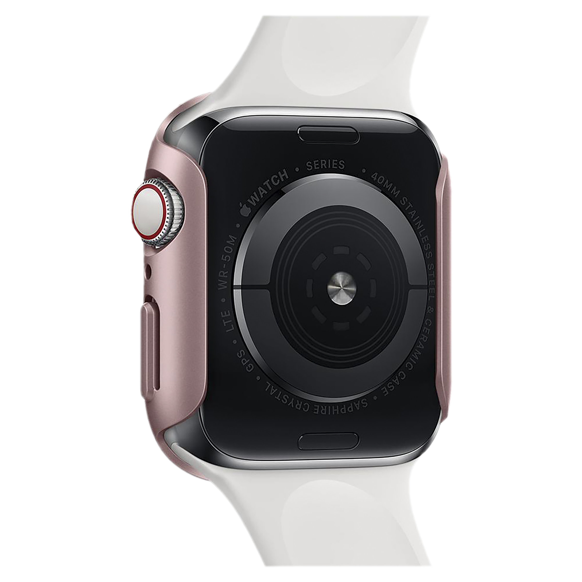 spigen Thin Fit PC Case for Apple Watch Series 9, 8, 7 (45mm) (Scratch Resistance, Rose Gold) spigen Thin Fit PC Case for Apple Watch Series 9, 8, 7 (45mm) (Scratch Resistance, Rose Gold)_4