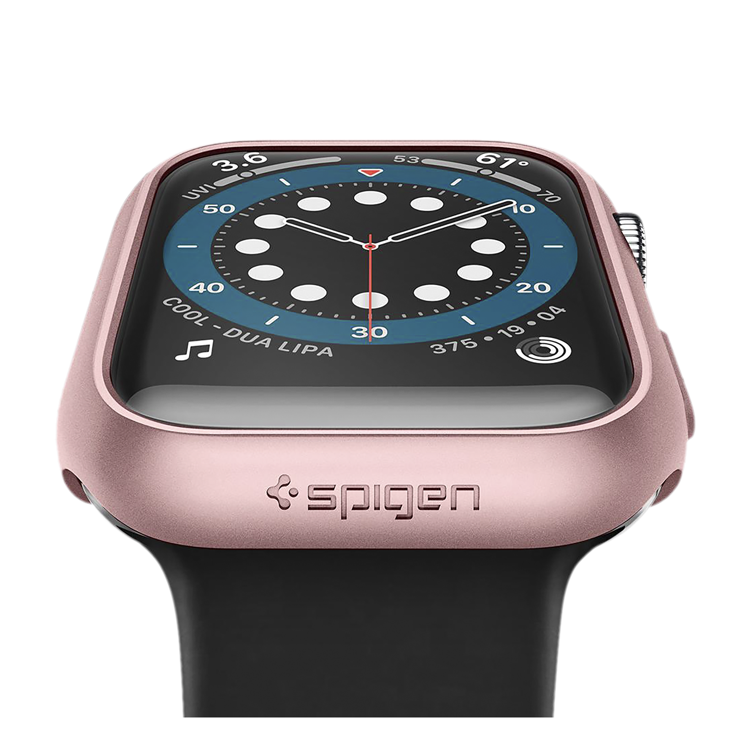 spigen Thin Fit PC Case for Apple Watch Series 9, 8, 7 (45mm) (Scratch Resistance, Rose Gold) spigen Thin Fit PC Case for Apple Watch Series 9, 8, 7 (45mm) (Scratch Resistance, Rose Gold)_5