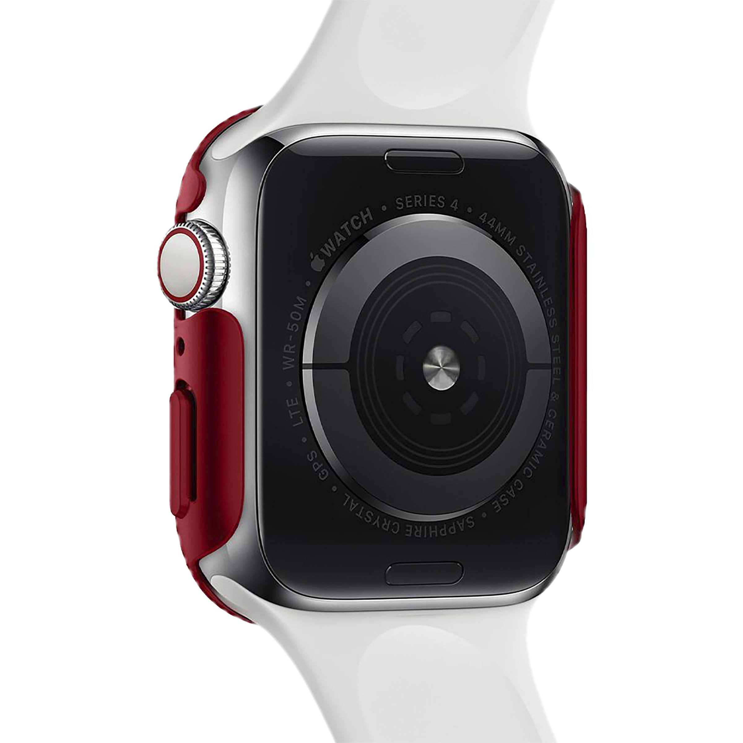 Spigen Thin Fit Polycarbonate Case for Apple Watch Series SE 2, SE, 6, 5 & 4 (40mm) (Razor-Thin Frame, Metallic Red) Spigen Thin Fit Polycarbonate Case for Apple Watch Series SE 2, SE, 6, 5 & 4 (40mm) (Razor-Thin Frame, Metallic Red)_4
