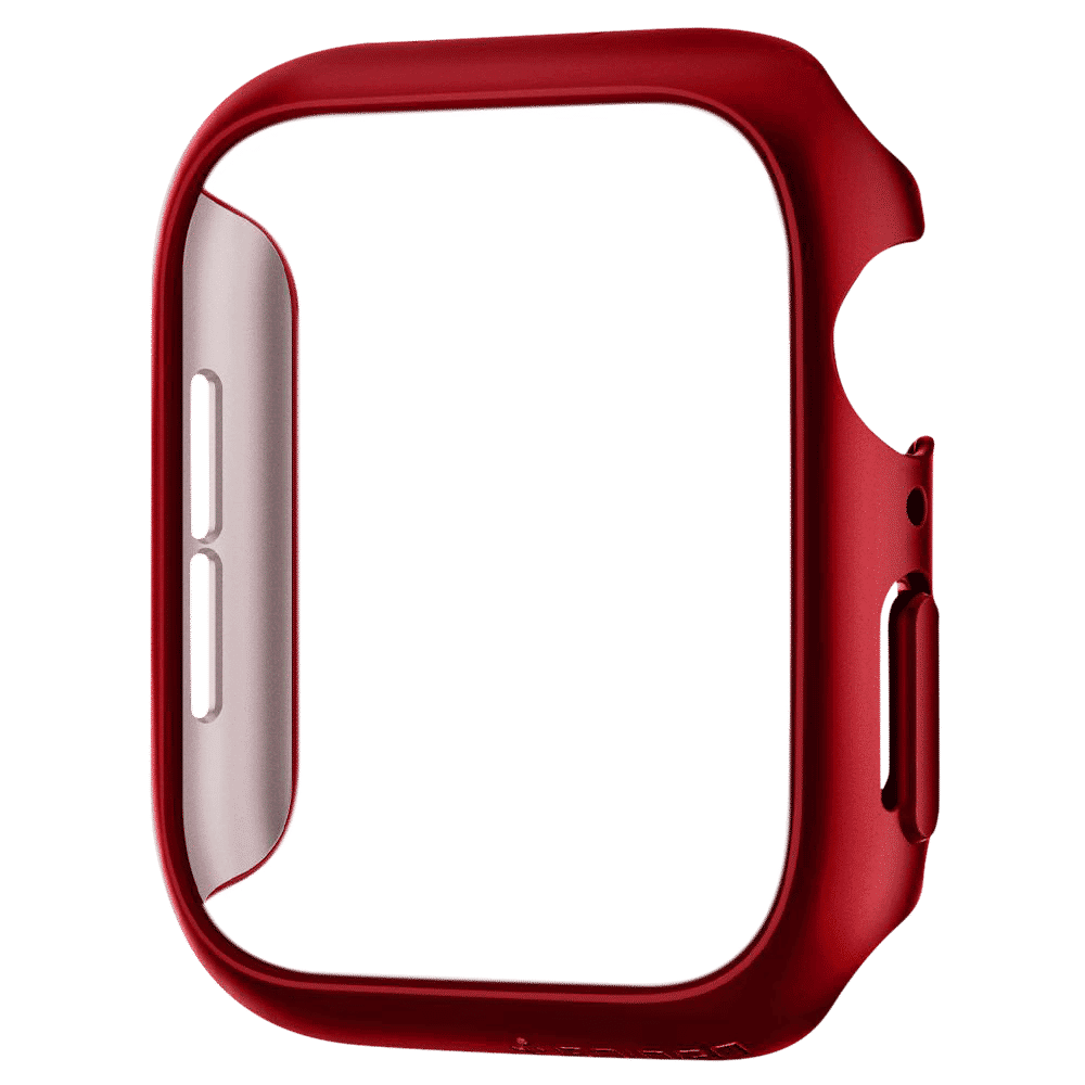Spigen Thin Fit Polycarbonate Case for Apple Watch Series SE 2, SE, 6, 5 & 4 (40mm) (Razor-Thin Frame, Metallic Red) Spigen Thin Fit Polycarbonate Case for Apple Watch Series SE 2, SE, 6, 5 & 4 (40mm) (Razor-Thin Frame, Metallic Red)_6