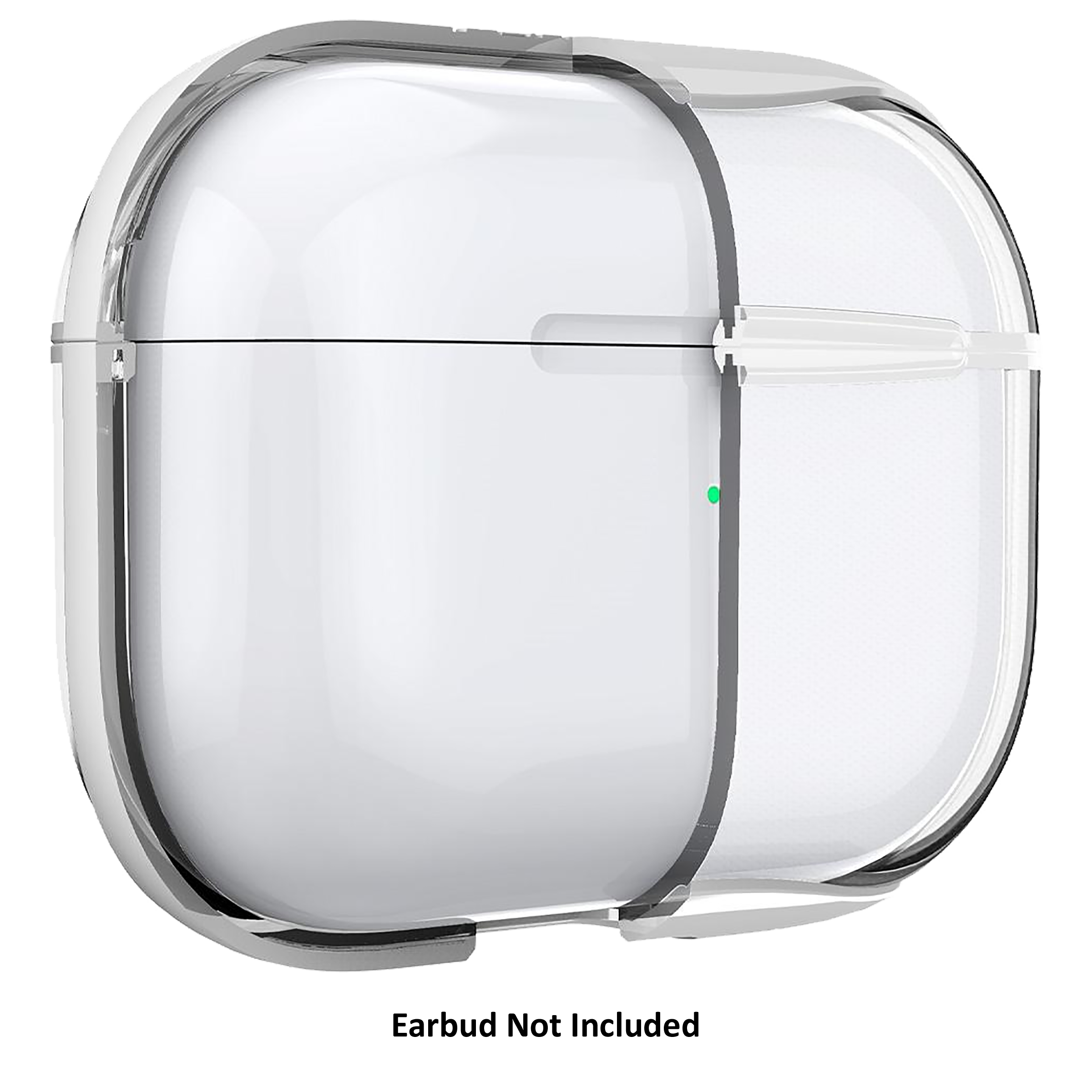 spigen Ultra Hybrid TPU & PC Full Cover Case For AirPods Pro (Fully Compatible With Wireless Charging, ASD01246, Jet White)_2