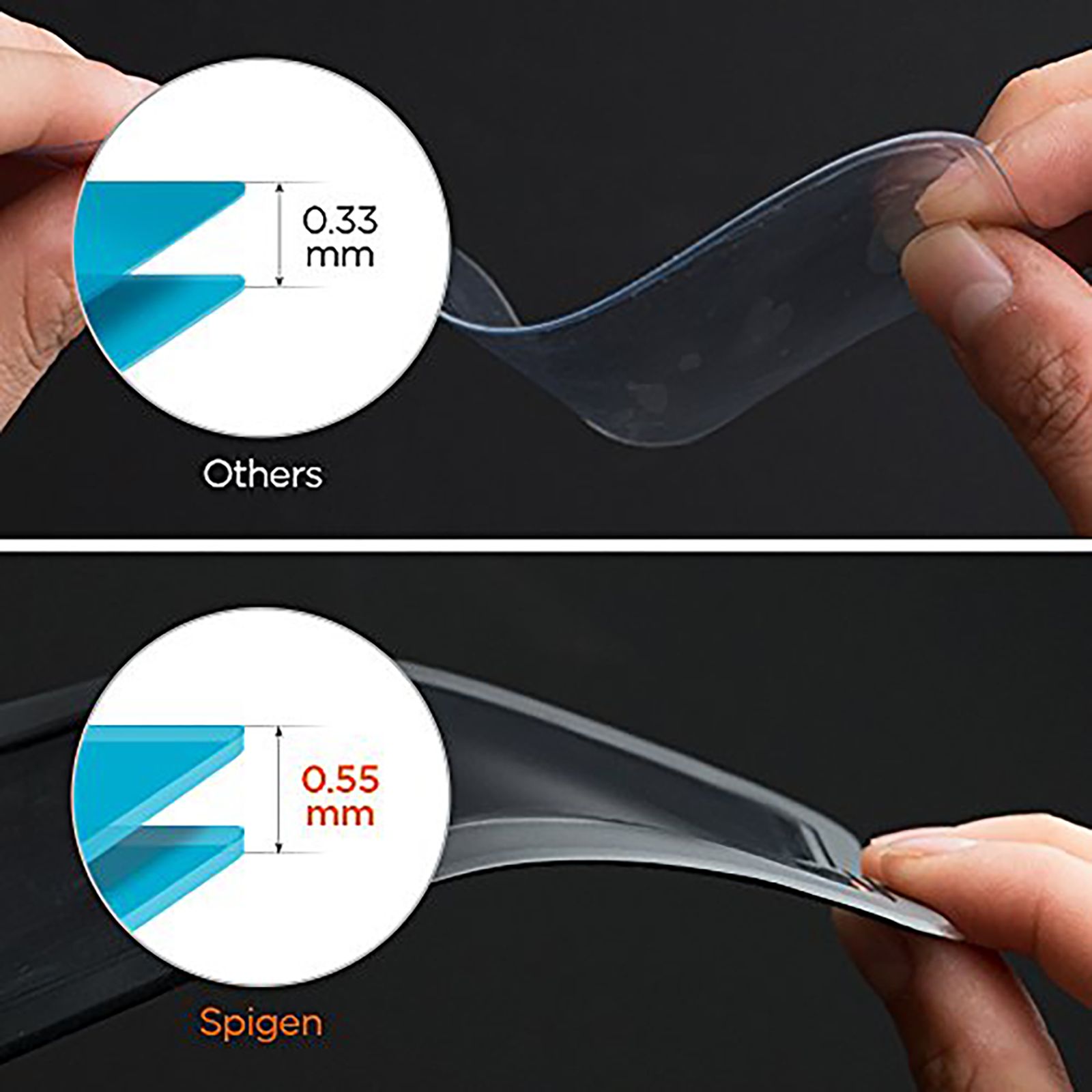 spigen TPU Full Cover Case For Universal Mobiles (IPX8 Certified Waterproof, White)_4