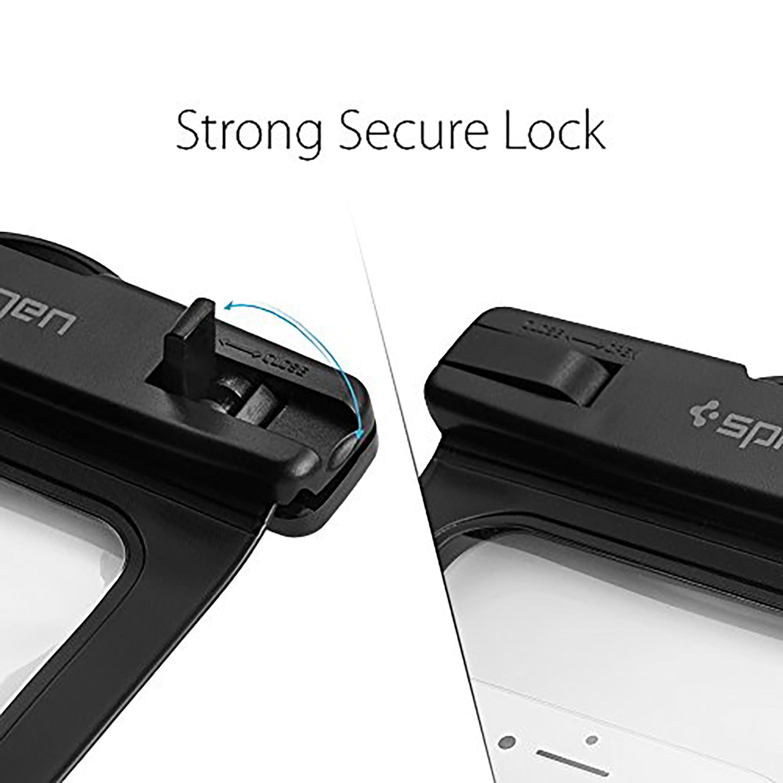 spigen TPU Full Cover Case For Universal Mobiles (IPX8 Certified Waterproof, White)_5