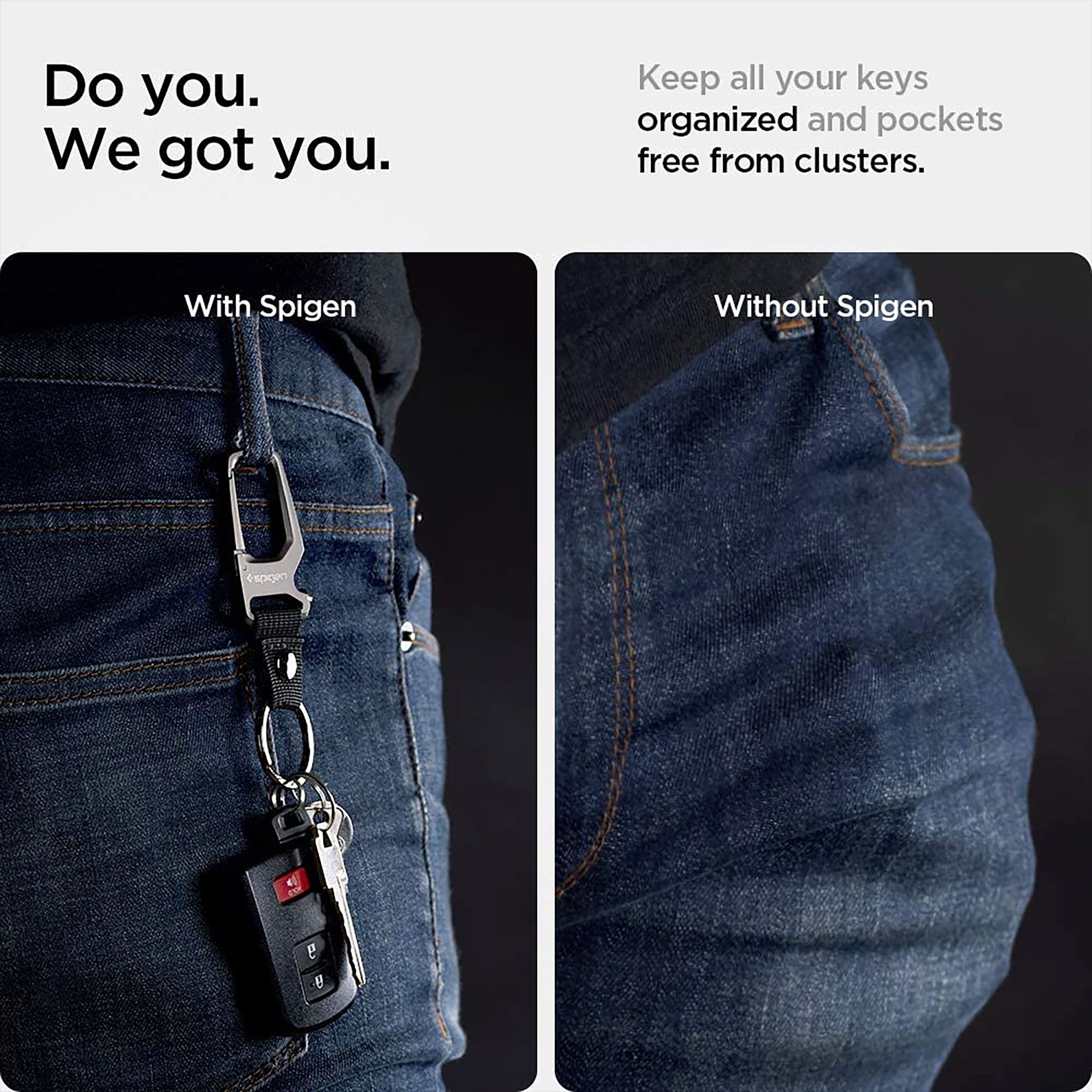 spigen Carabiner Key Ring (Bottle-Opener, AHP01869, Black)_7