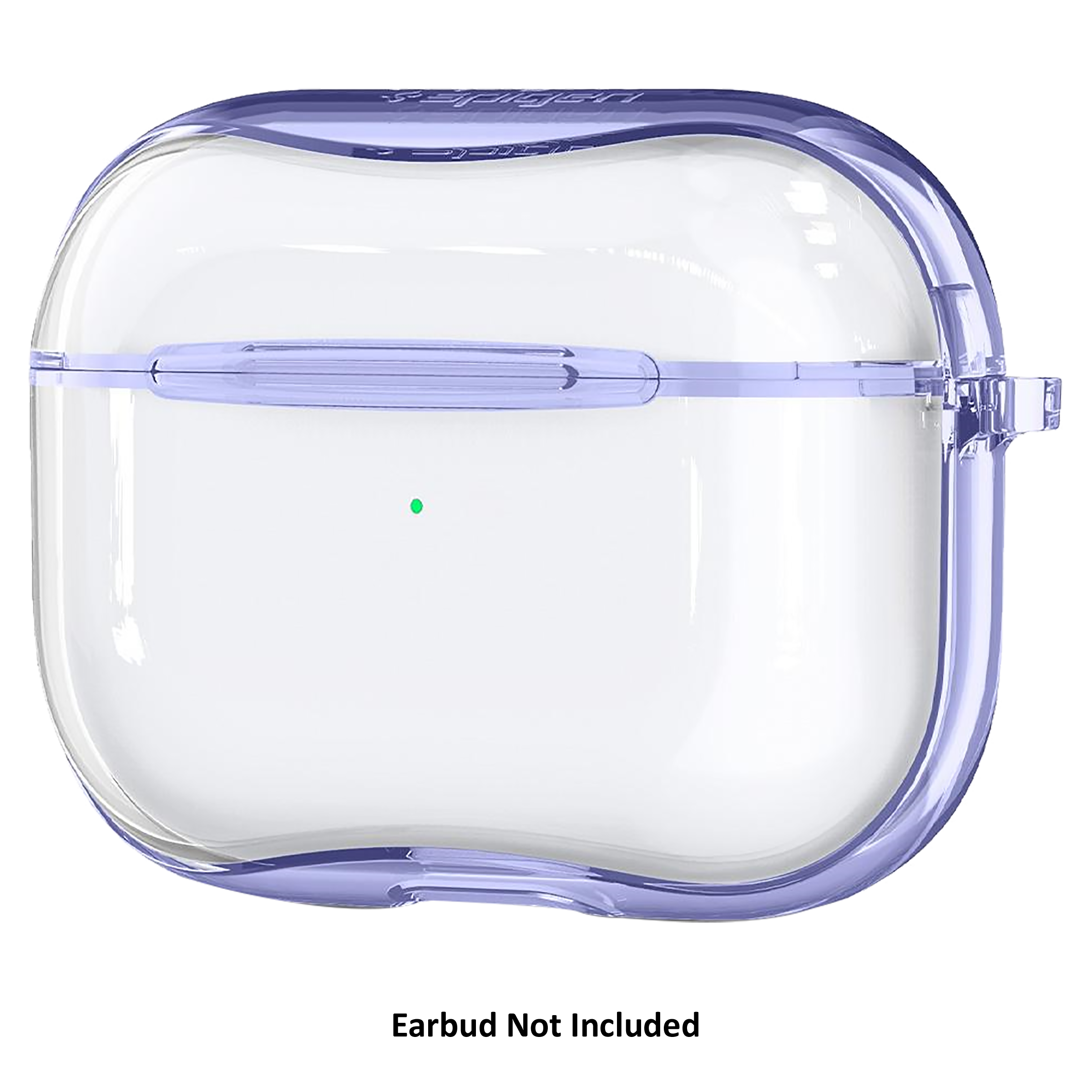 spigen Ultra Hybrid TPU & PC Full Cover Case For AirPods Pro (Fully Compatible With Wireless Charging, ASD01289, Purple Crystal)_4
