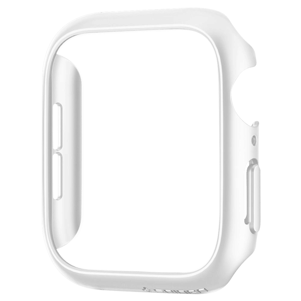 Spigen Thin Fit Polycarbonate Case for Apple Watch Series SE 2, SE, 6, 5 & 4 (44mm) (Razor-Thin Frame, White) Spigen Thin Fit Polycarbonate Case for Apple Watch Series SE 2, SE, 6, 5 & 4 (44mm) (Razor-Thin Frame, White)_6