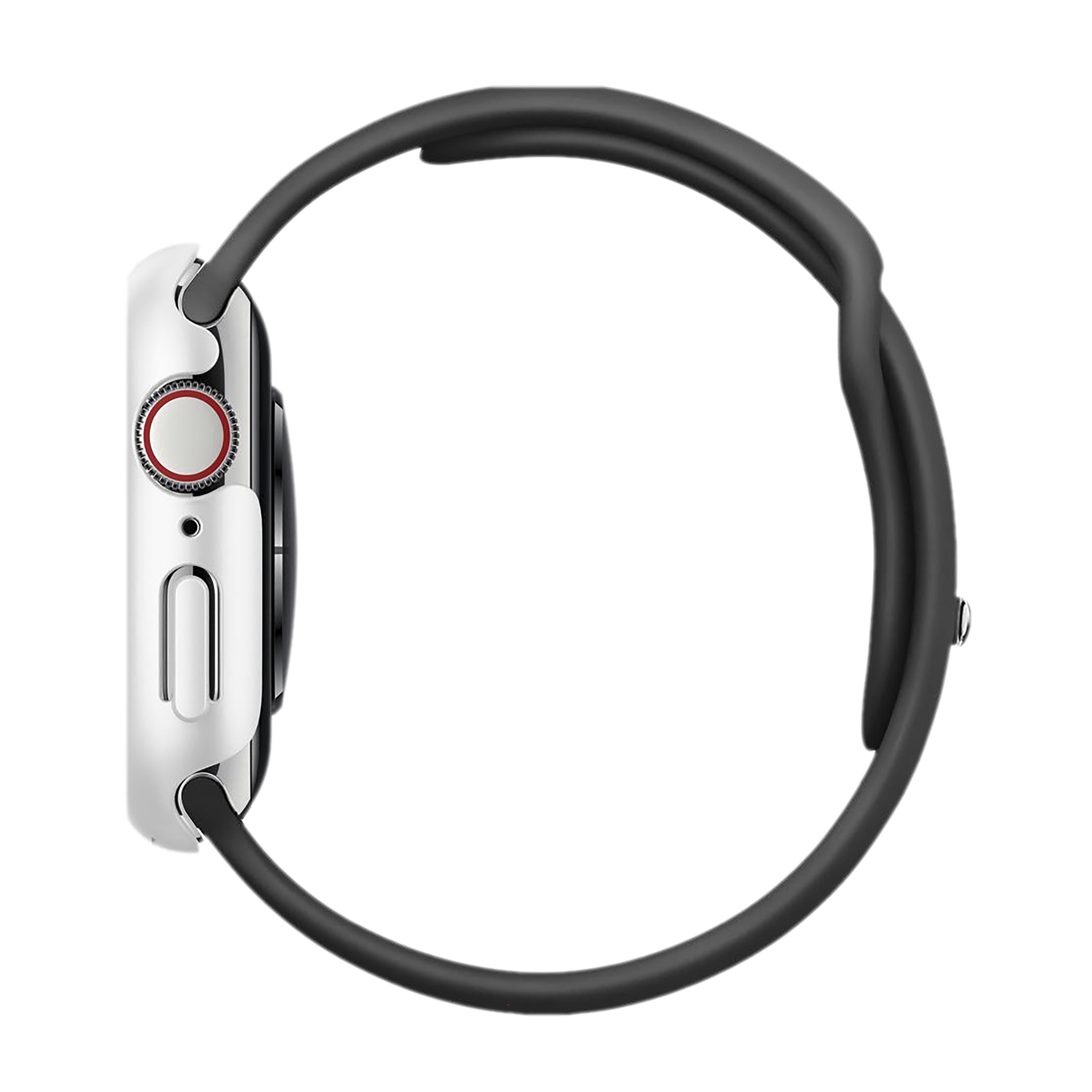 Spigen Thin Fit Polycarbonate Case for Apple Watch Series SE 2, SE, 6, 5 & 4 (44mm) (Razor-Thin Frame, White) Spigen Thin Fit Polycarbonate Case for Apple Watch Series SE 2, SE, 6, 5 & 4 (44mm) (Razor-Thin Frame, White)_8