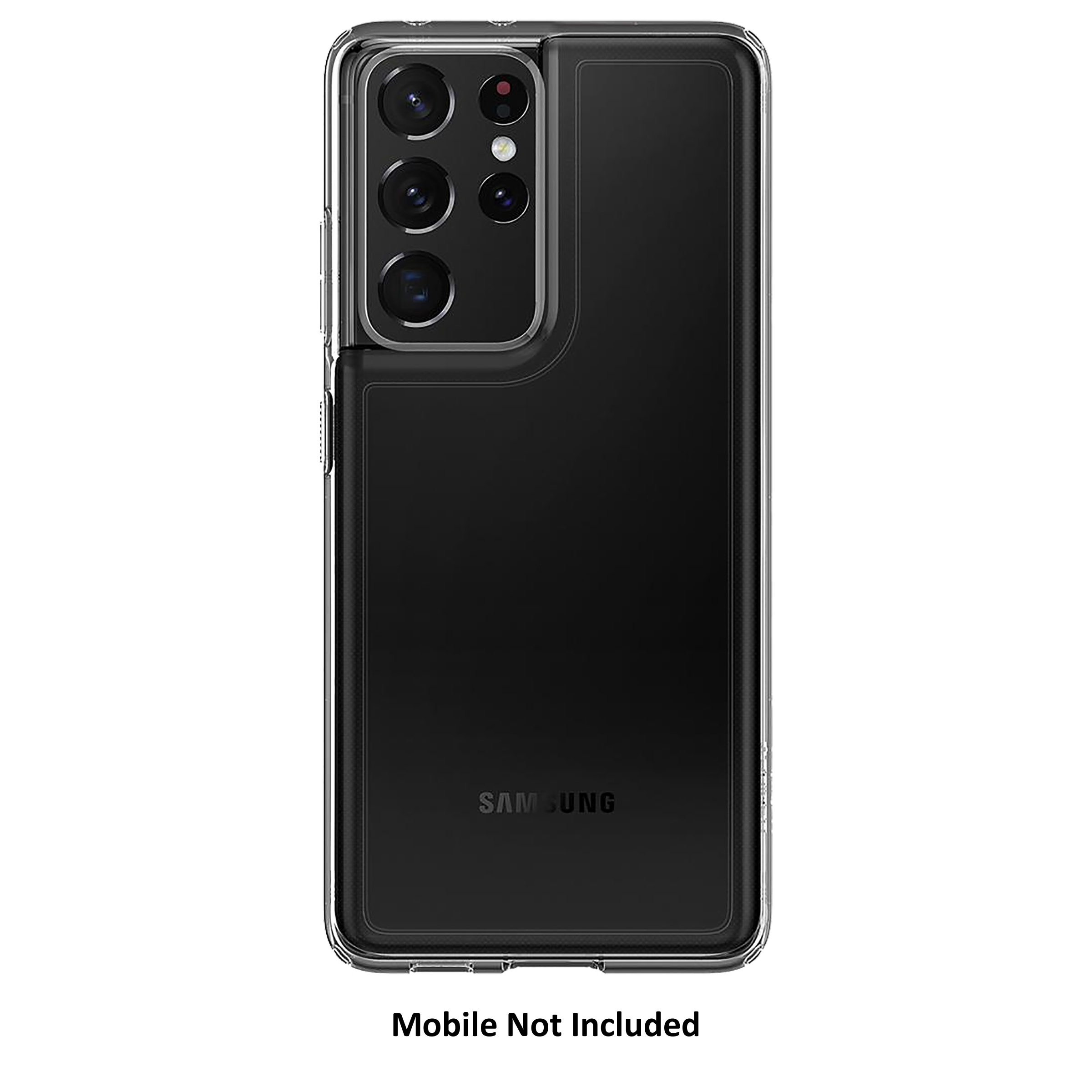 spigen Thin Fit Polycarbonate & TPU Back Cover for SAMSUNG Galaxy S21 Ultra (Air Cushion Technology, Crystal Clear)_3