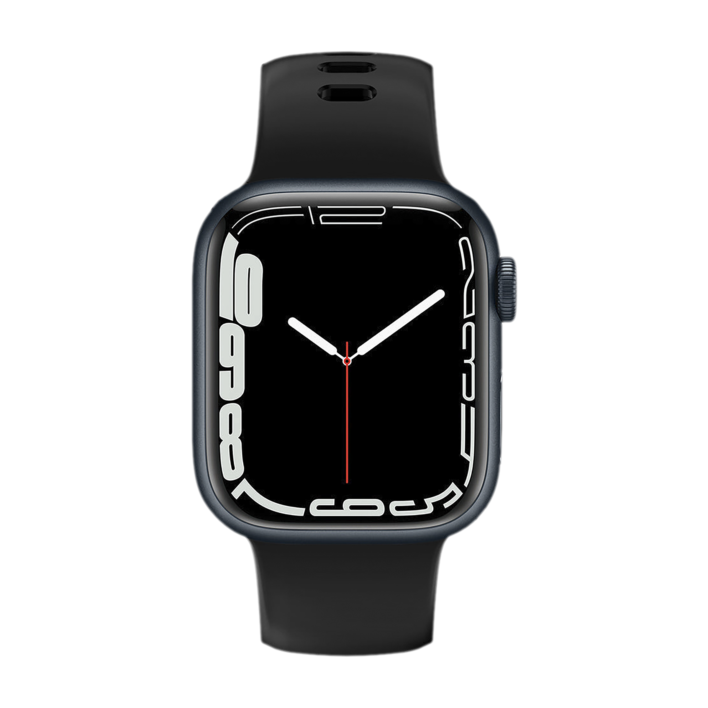 Spigen Silicone Band for Apple Watch Series SE, 7, 6, 5, 4, 3, 2 & 1 (41mm / 40mm / 38mm) (Adjustable Length, Black)_7