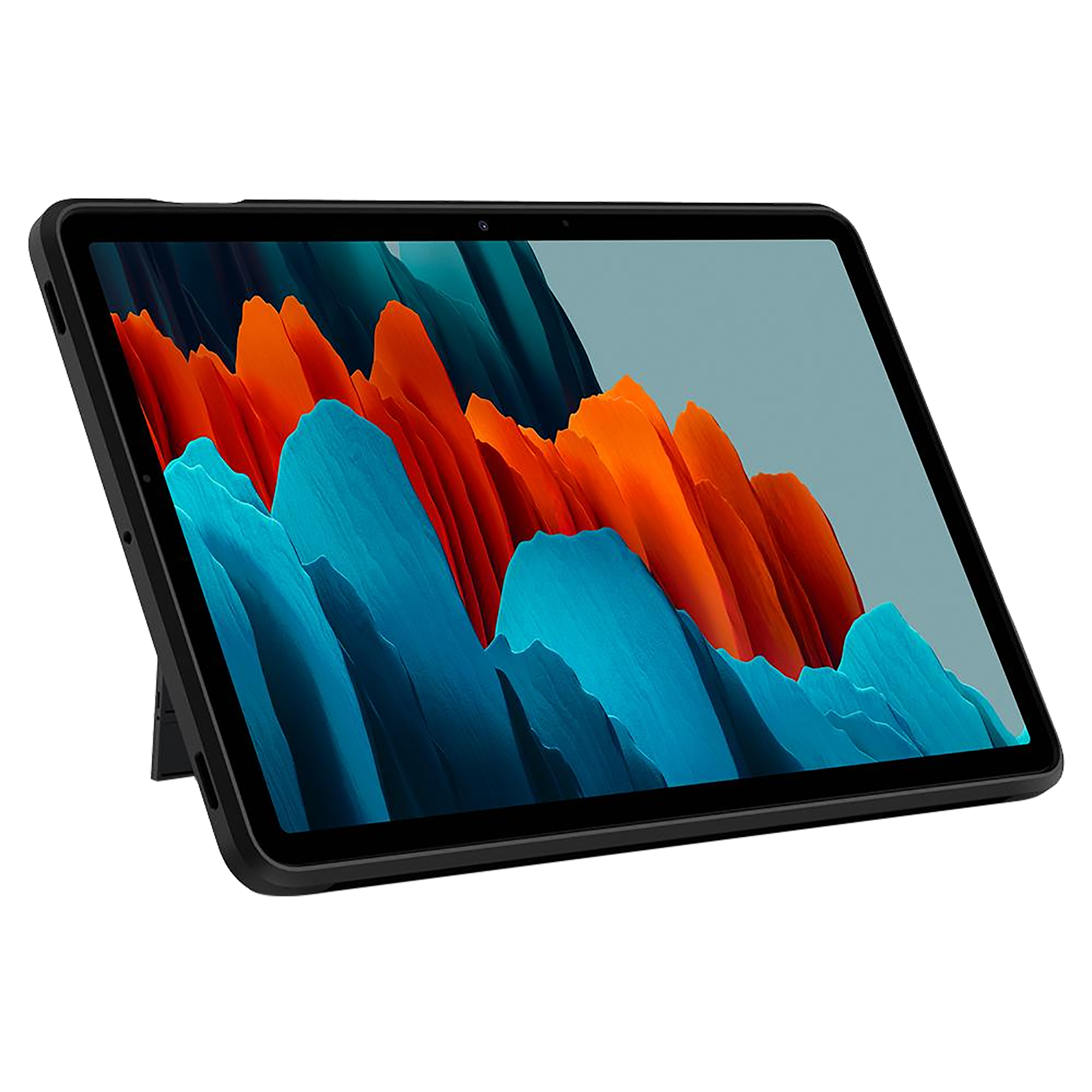 spigen Tough Armor Pro Polycarbonate Back Cover for SAMSUNG Galaxy Tab S8, Tab S7 (Raised bezels, Gunmetal)_12